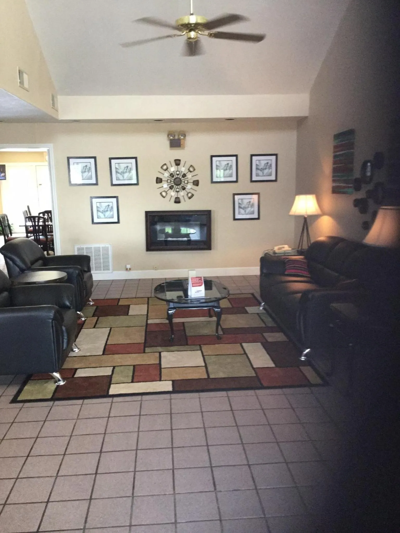 Lobby or reception in Quality Inn Hartwell