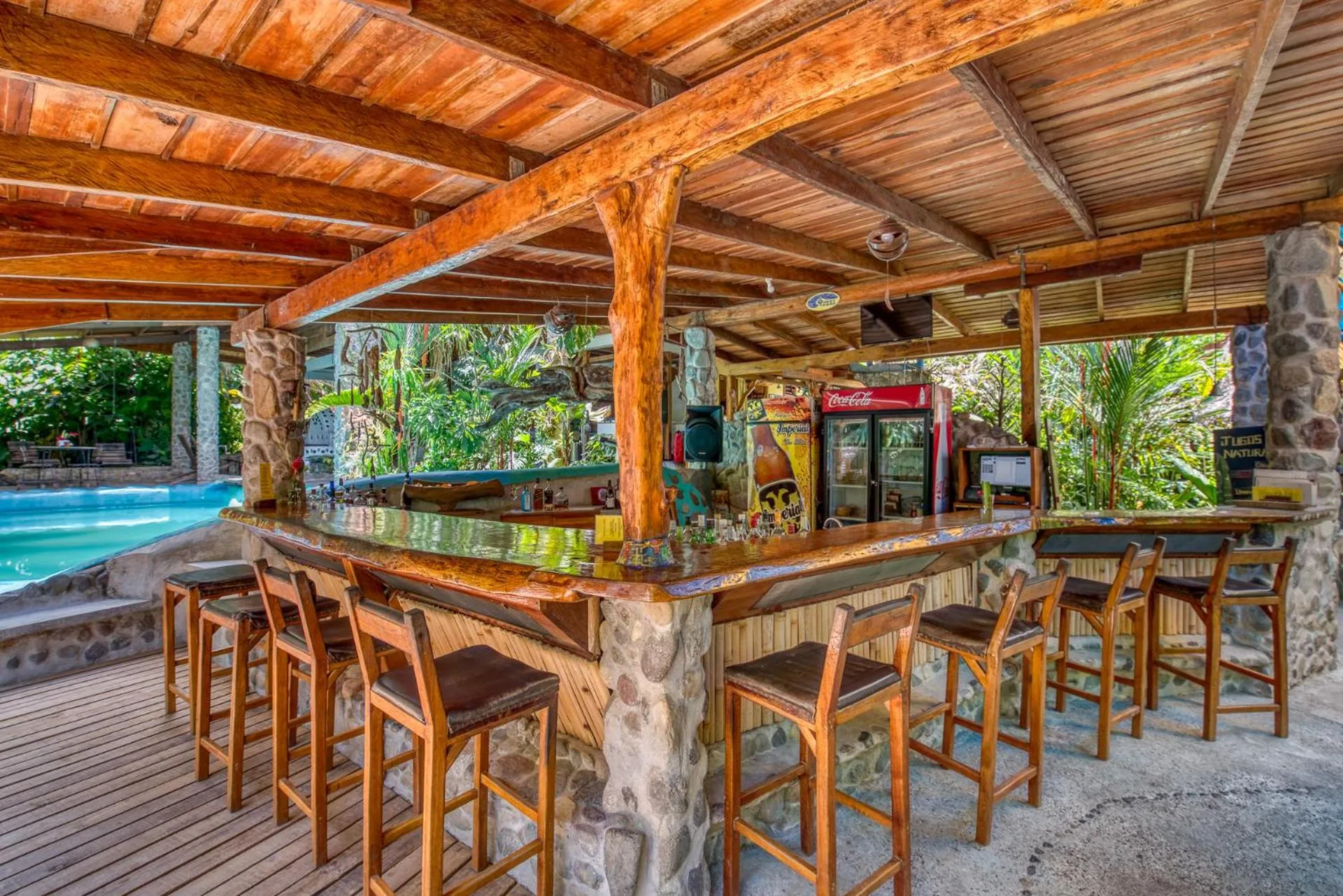 Restaurant/places to eat in Omega Tours Eco-Jungle Lodge