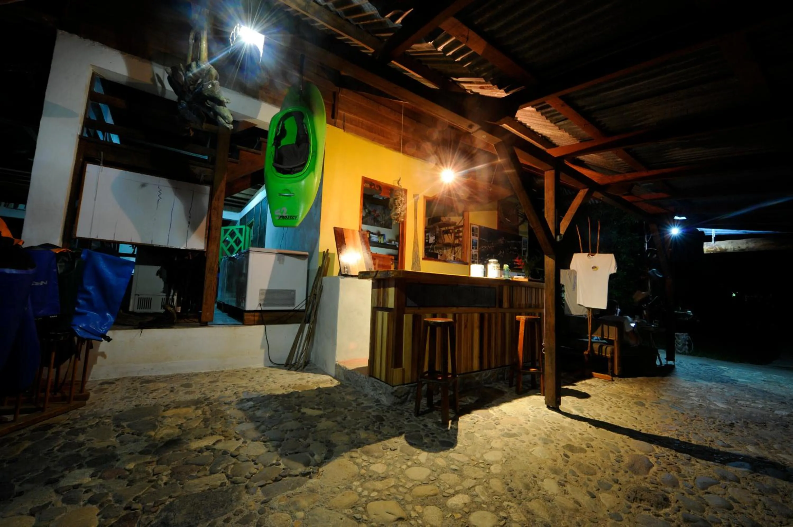 Lobby or reception in Omega Tours Eco-Jungle Lodge