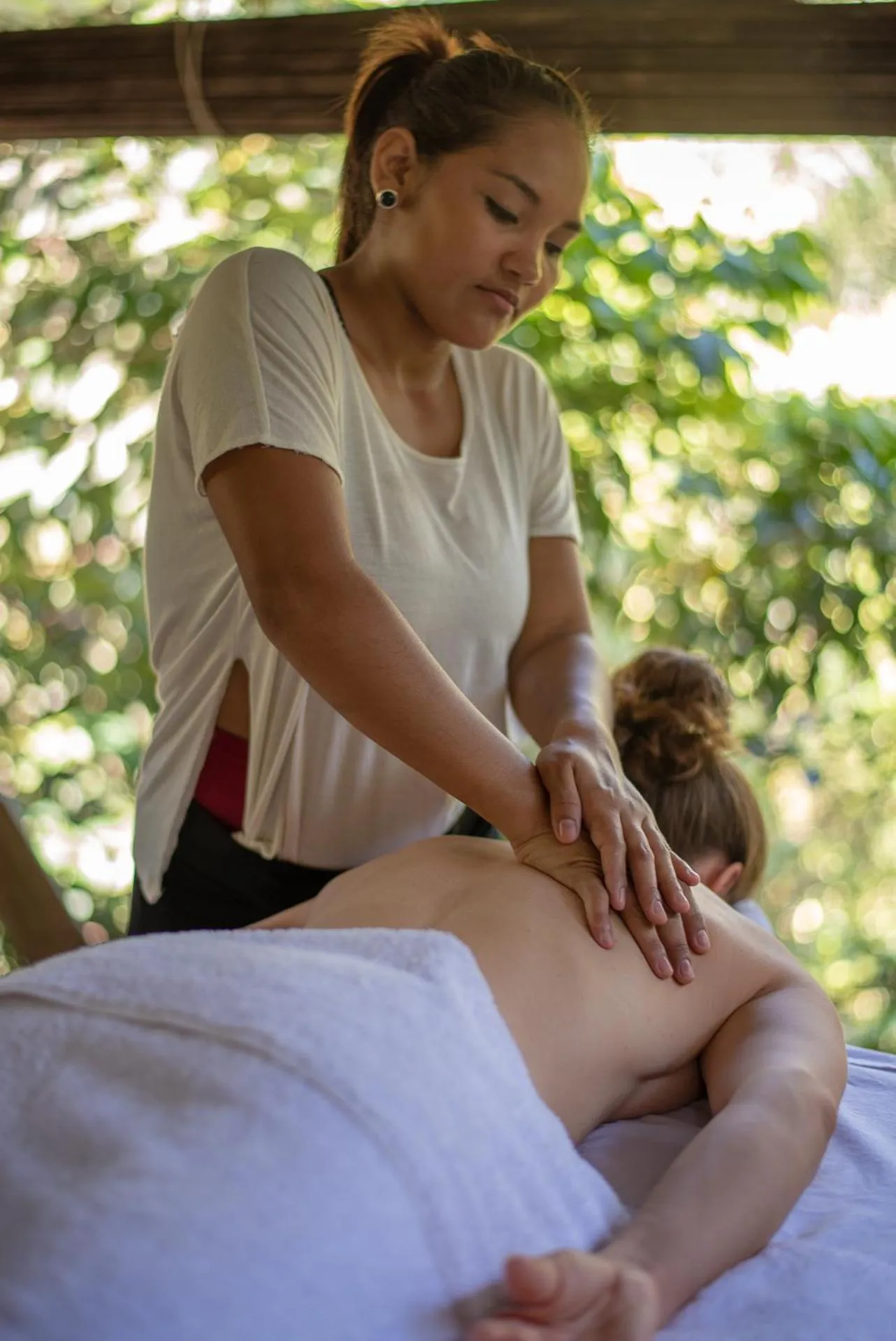 Massage in Omega Tours Eco-Jungle Lodge