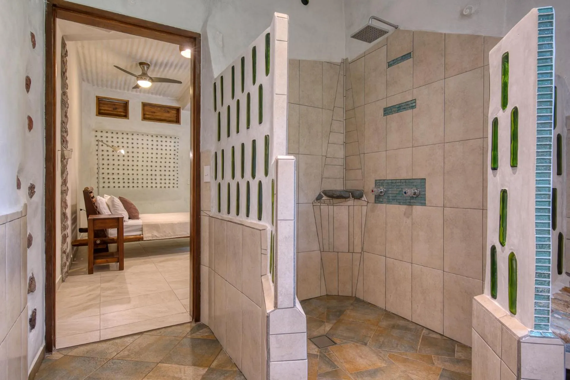 Bathroom in Omega Tours Eco-Jungle Lodge