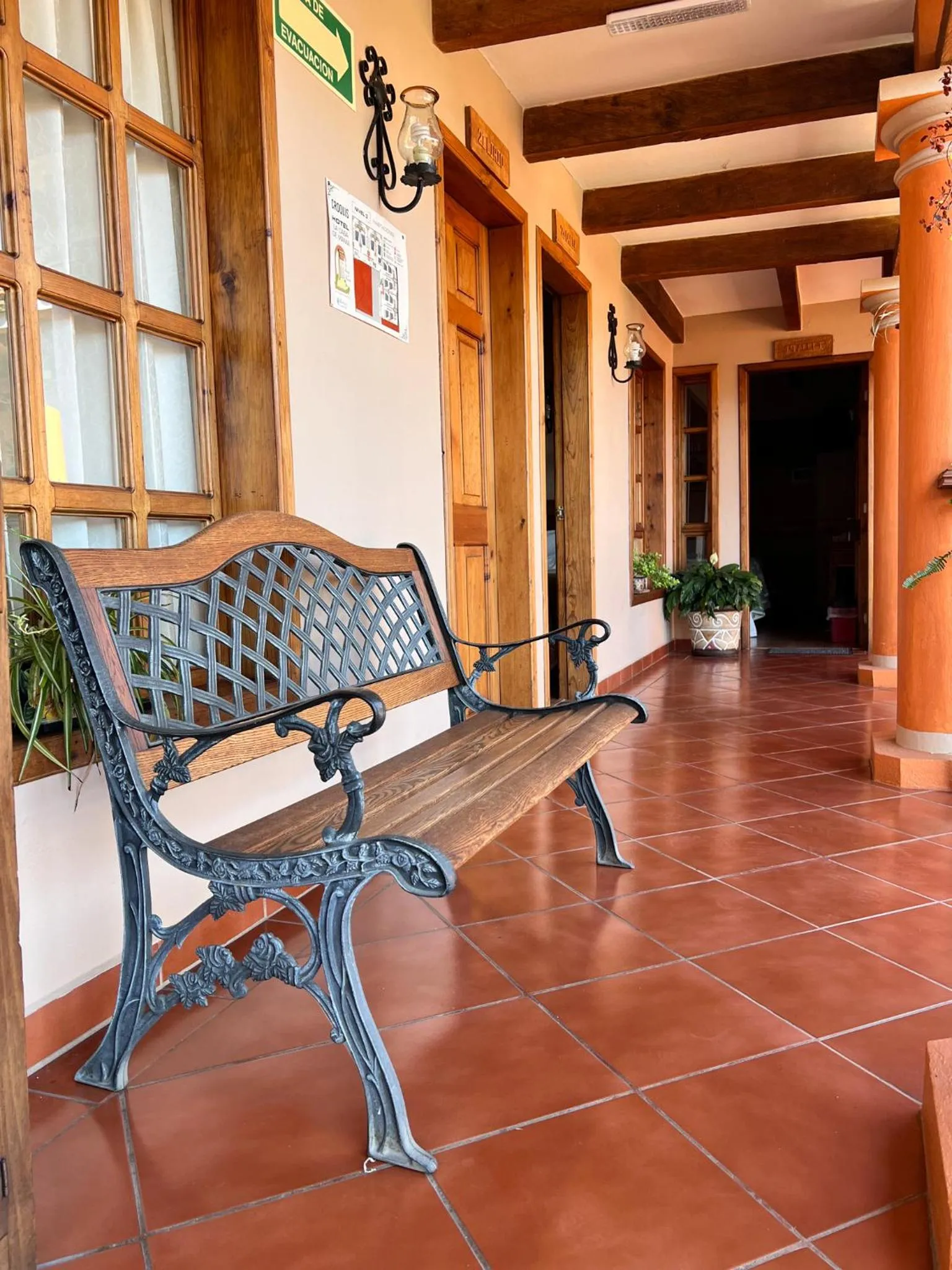 Seating area in Hotel La Casa de Mamá