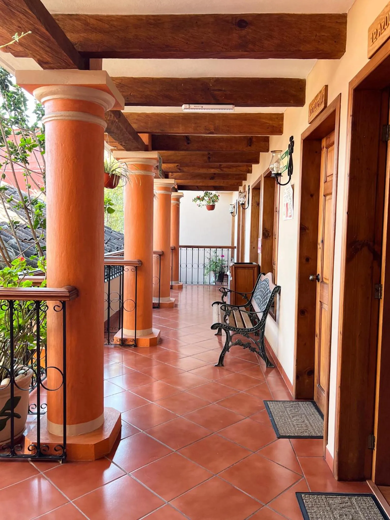Seating area in Hotel La Casa de Mamá