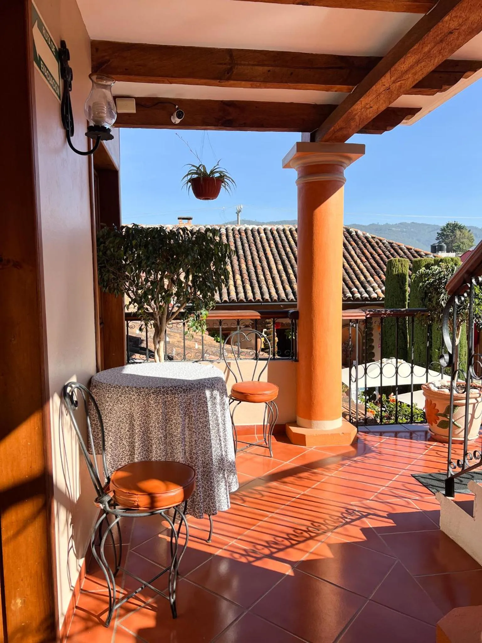 Seating area in Hotel La Casa de Mamá