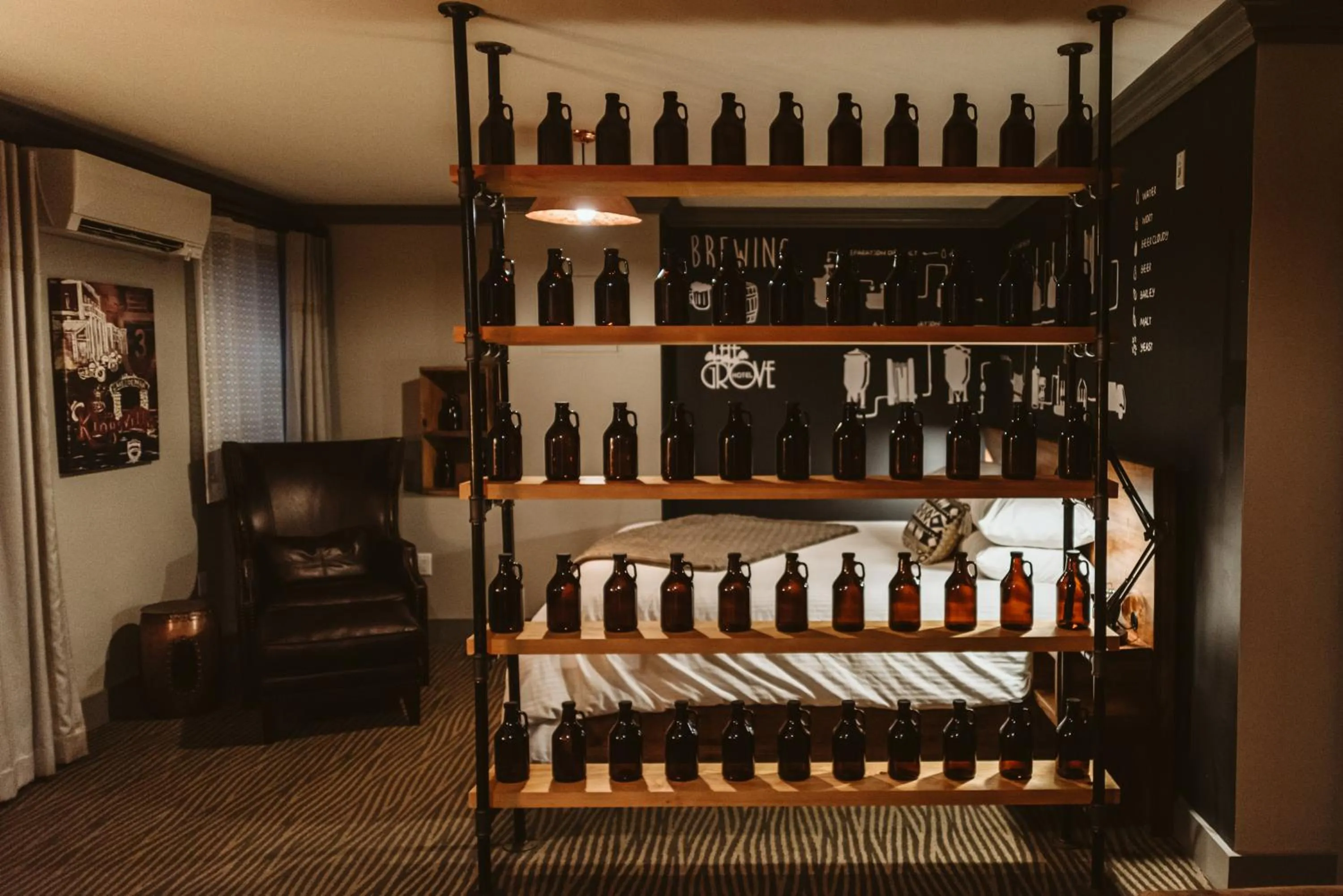 Bed in The Grove Hotel