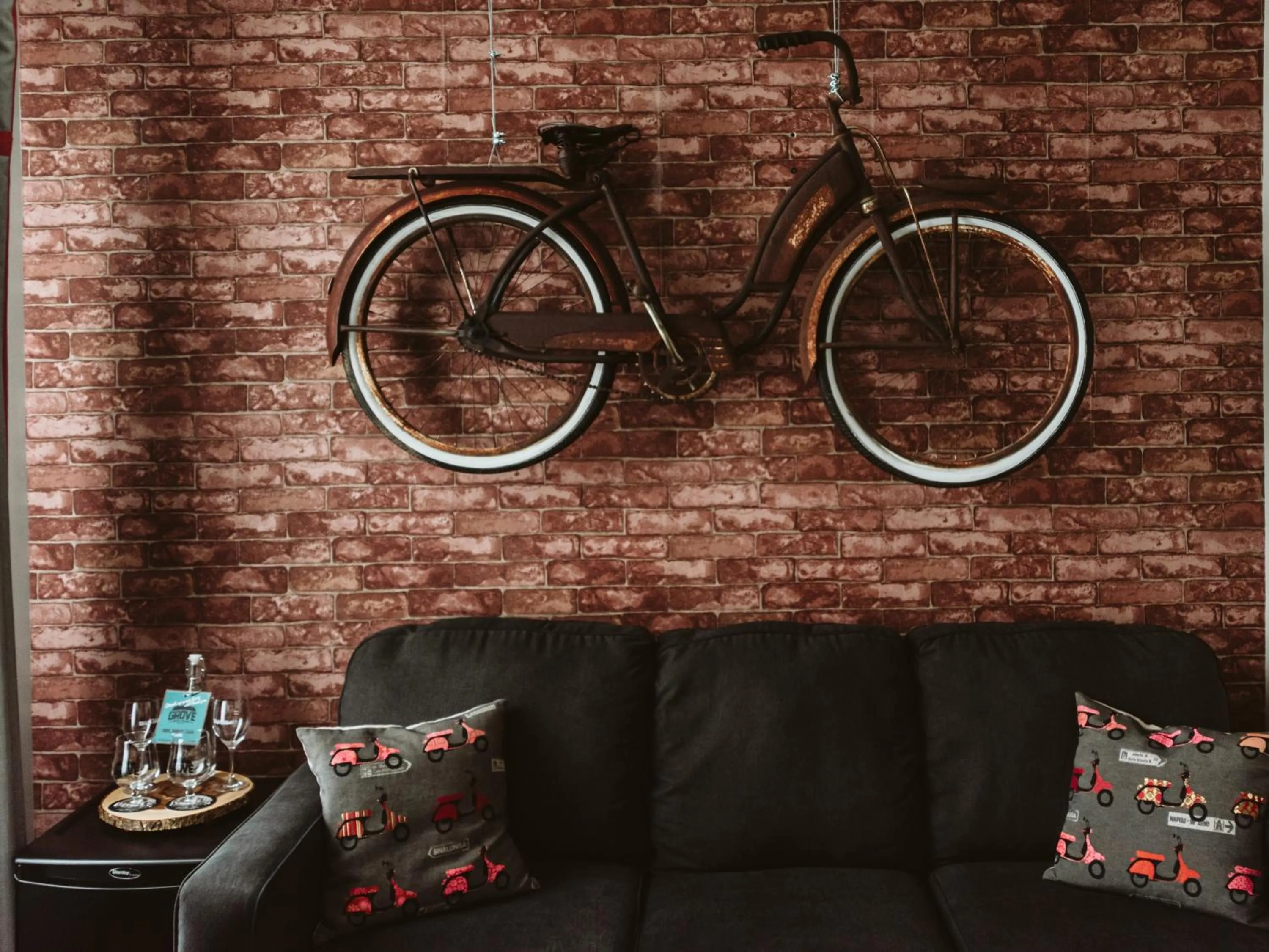 Seating area in The Grove Hotel