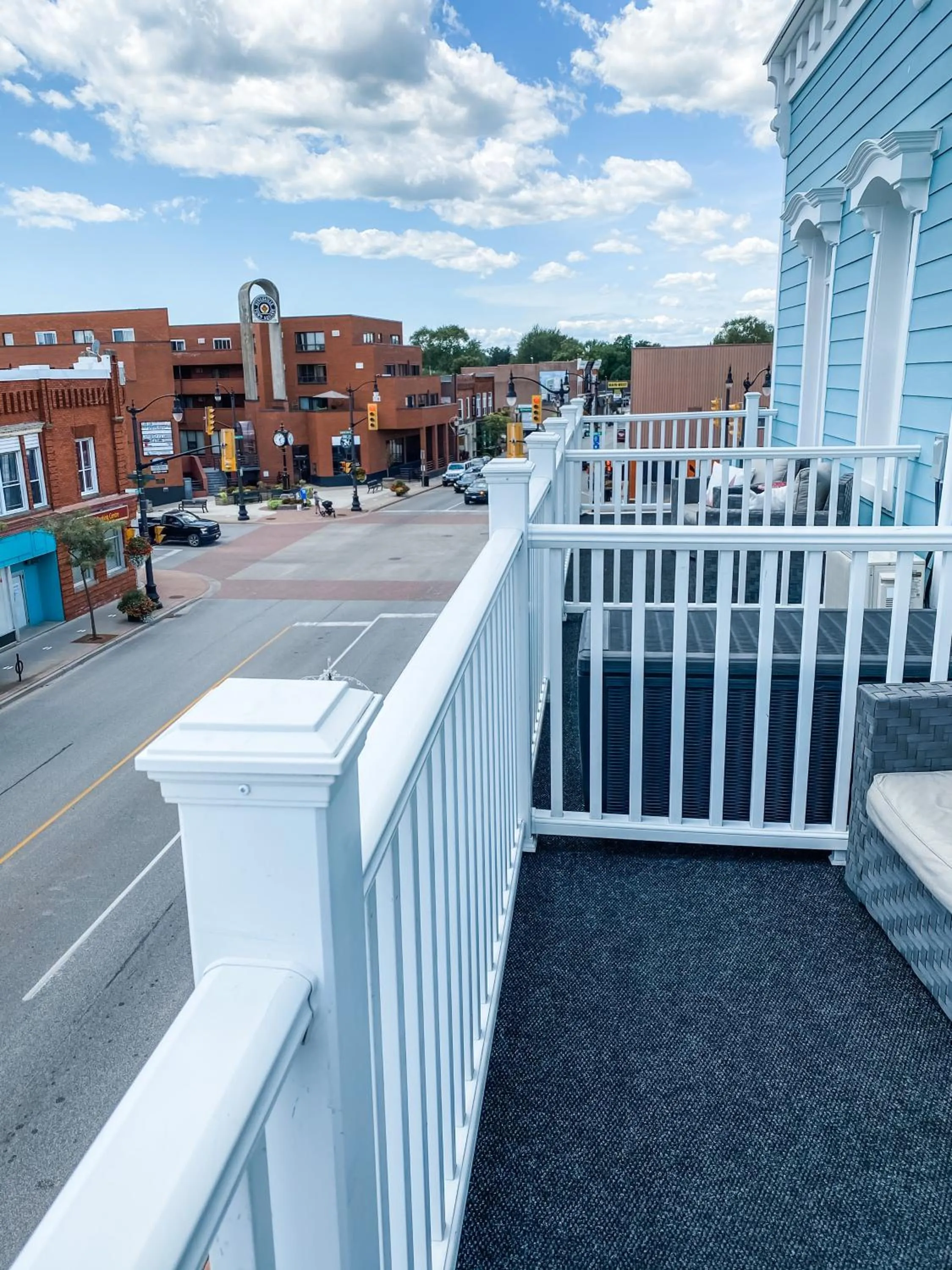Quiet street view in The Grove Hotel