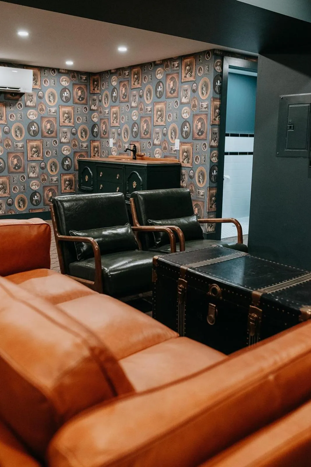 Seating area in The Grove Hotel