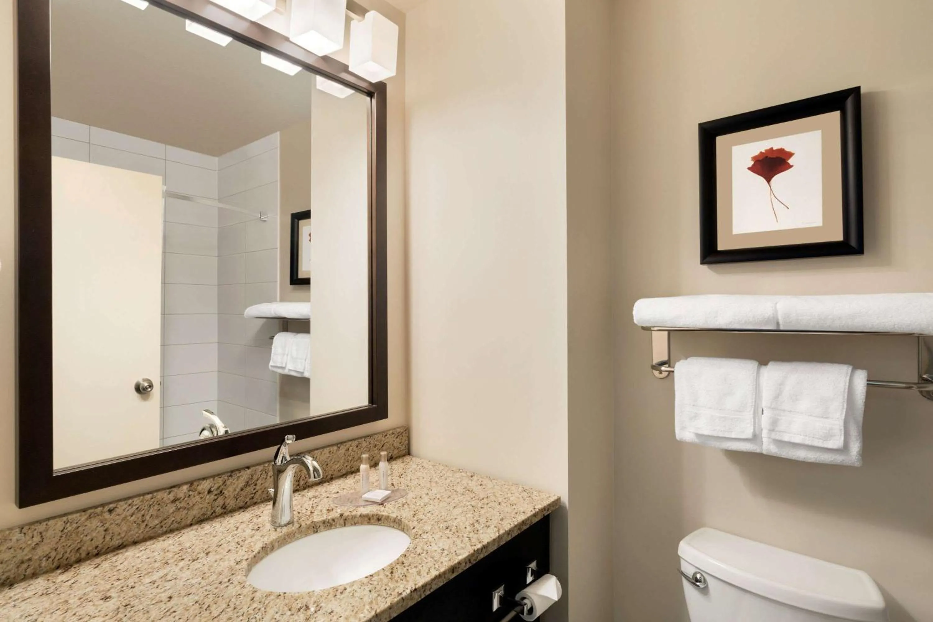 Bathroom in Travelodge Hotel by Wyndham Weyburn