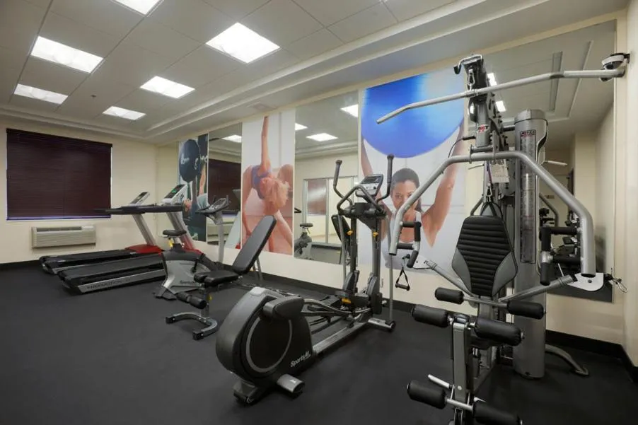 Fitness centre/facilities in Travelodge Hotel by Wyndham Weyburn