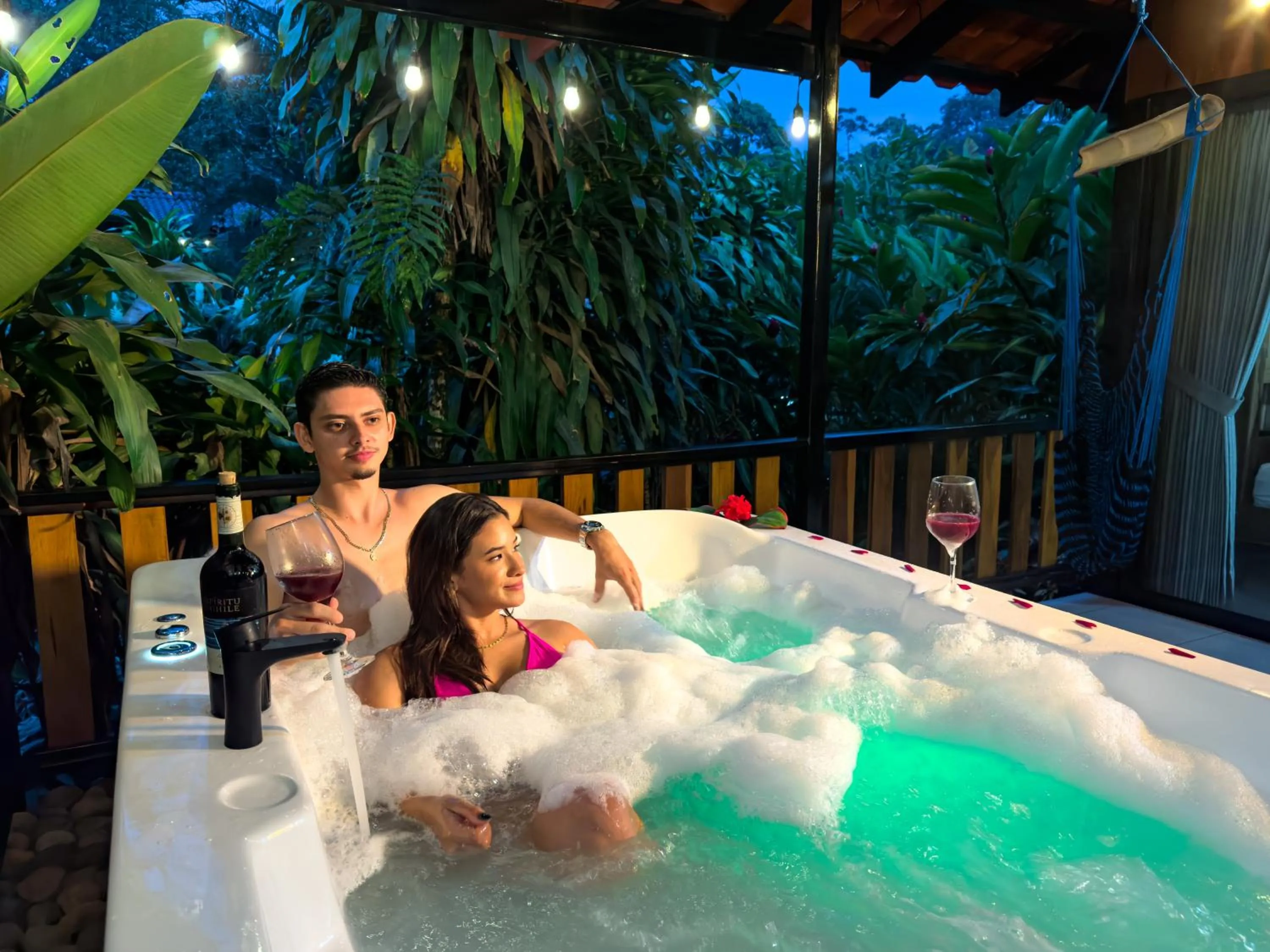 Hot Tub in Hotel Rancho Cerro Azul