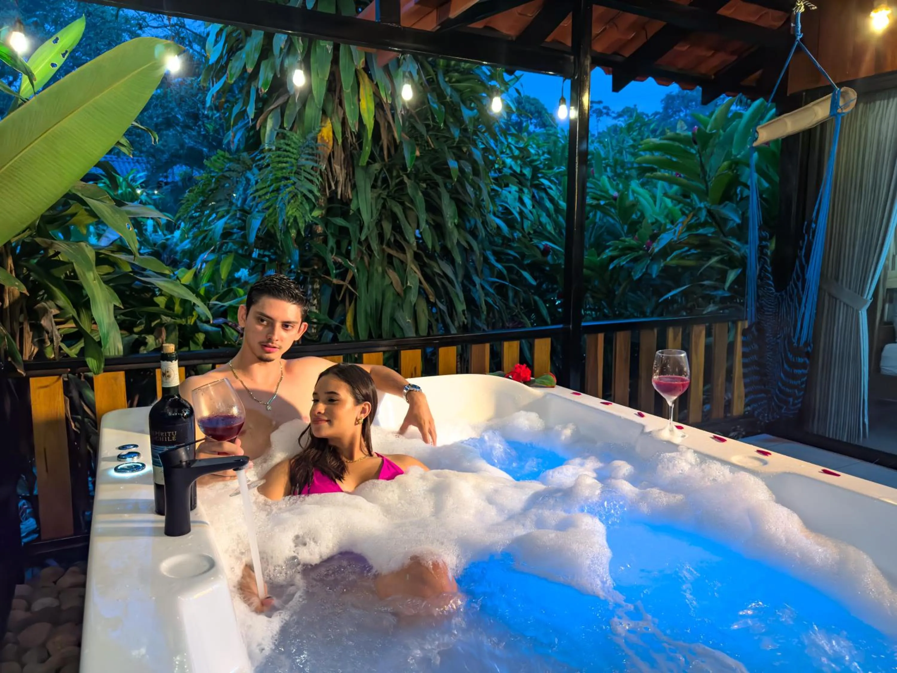 Natural landscape in Hotel Rancho Cerro Azul