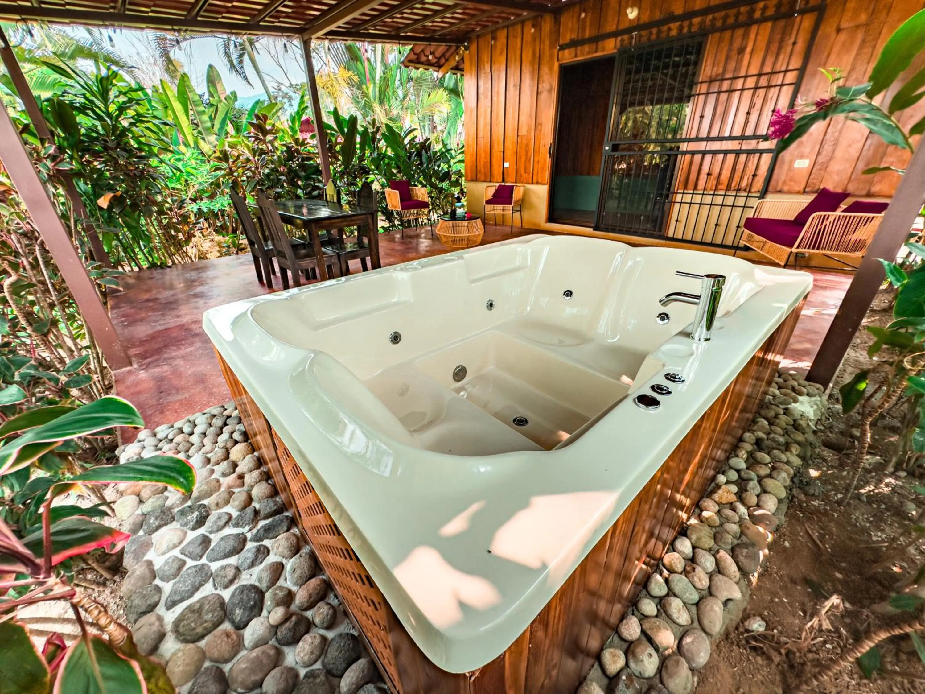 Garden in Hotel Rancho Cerro Azul