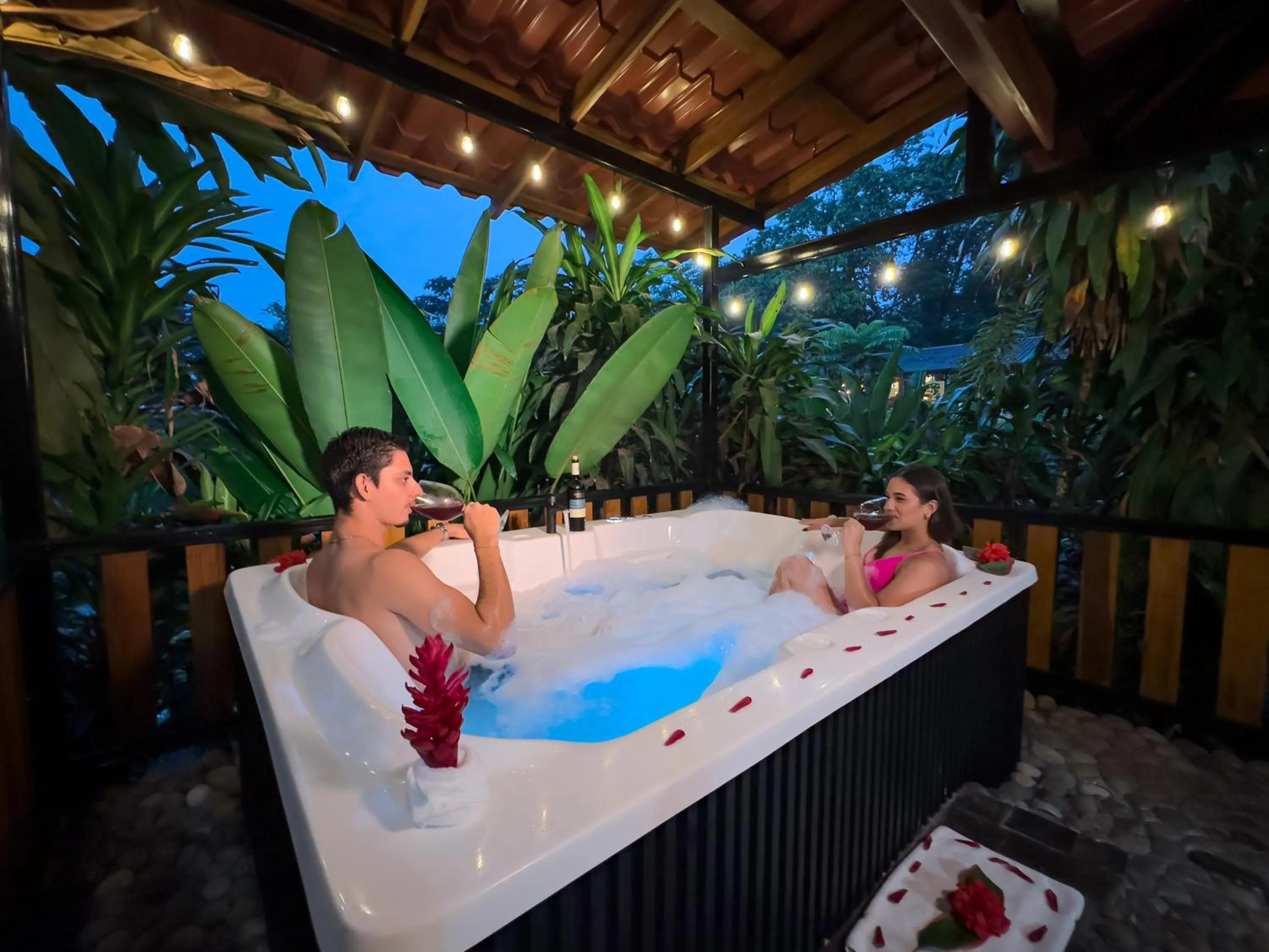 Hot Tub in Hotel Rancho Cerro Azul