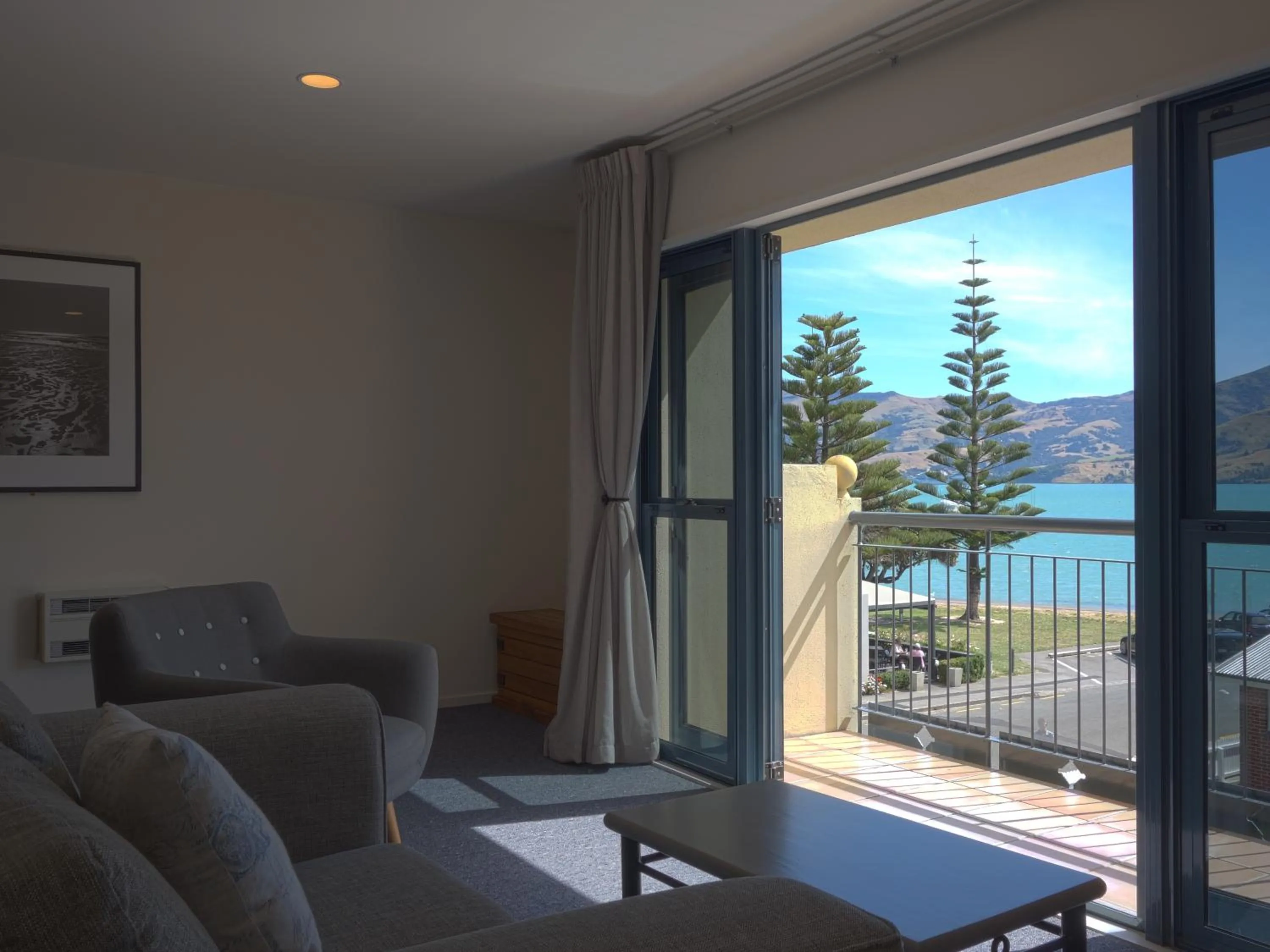 Sea view in Akaroa Criterion Motel