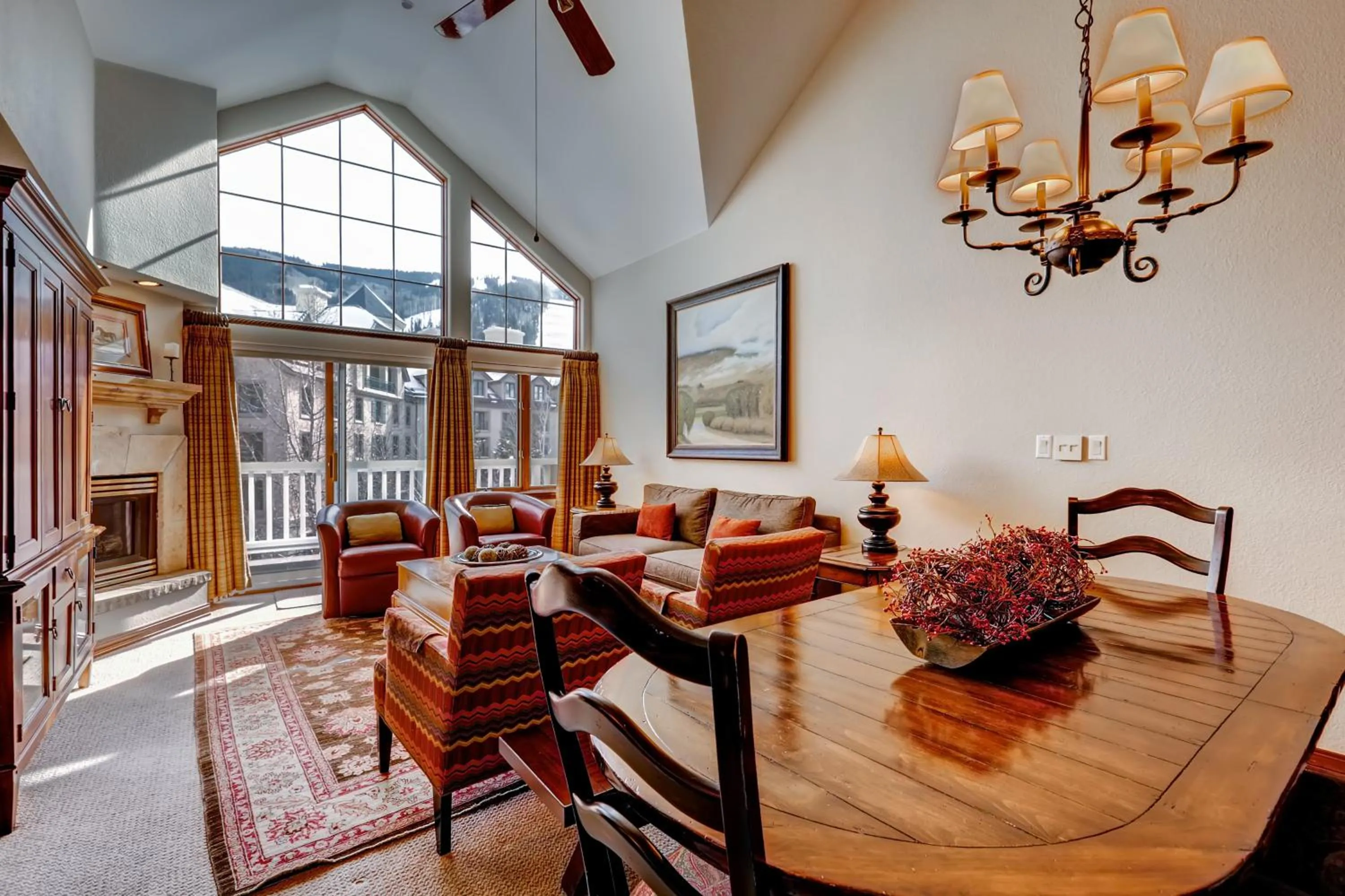 Living room in St James Beaver Creek, A Vail Resorts Property