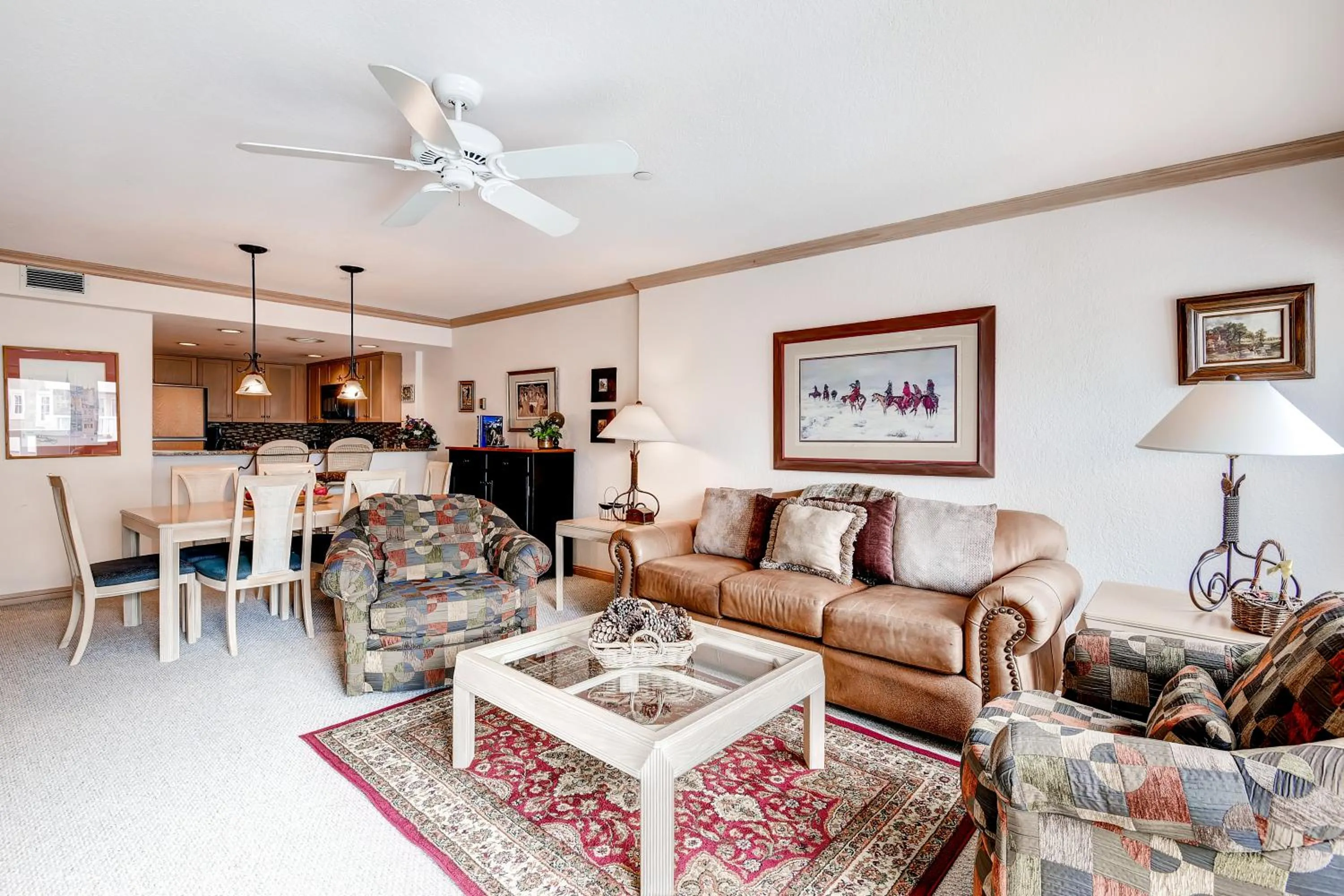 Living room in St James Beaver Creek, A Vail Resorts Property
