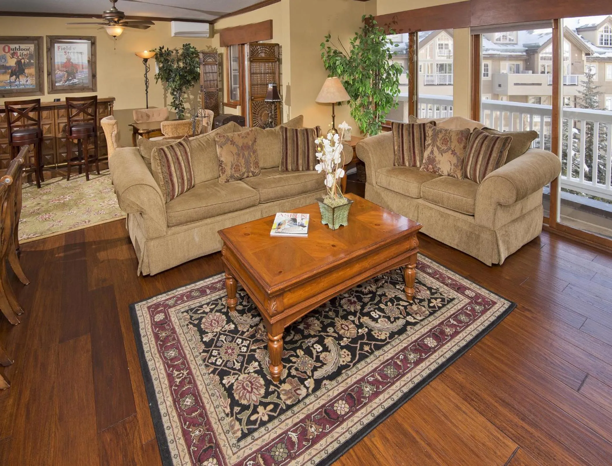 Living room in St James Beaver Creek, A Vail Resorts Property