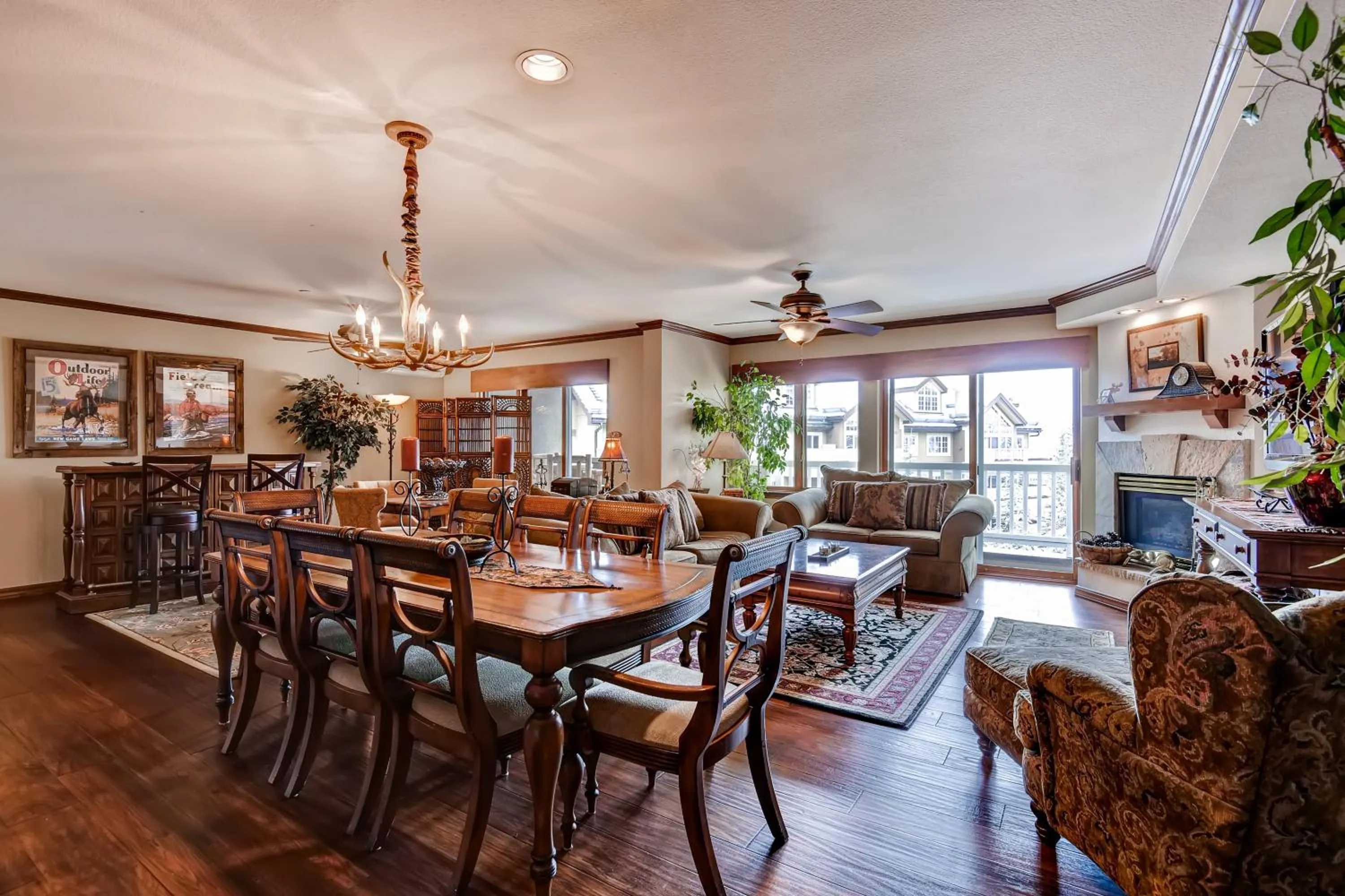 Living room in St James Beaver Creek, A Vail Resorts Property