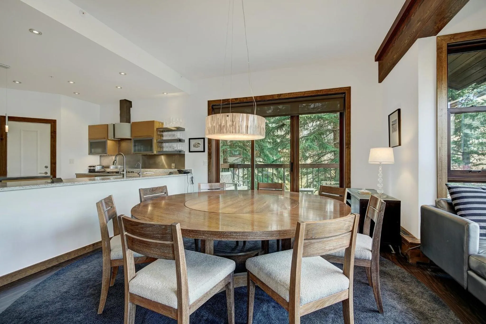 Dining area in The Osprey at Beaver Creek, a RockResort