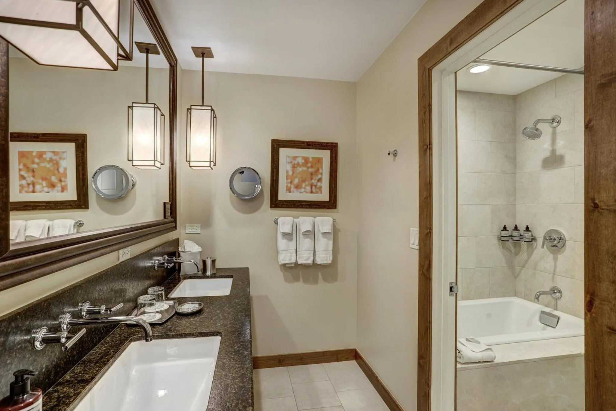 Bathroom in The Osprey at Beaver Creek, a RockResort