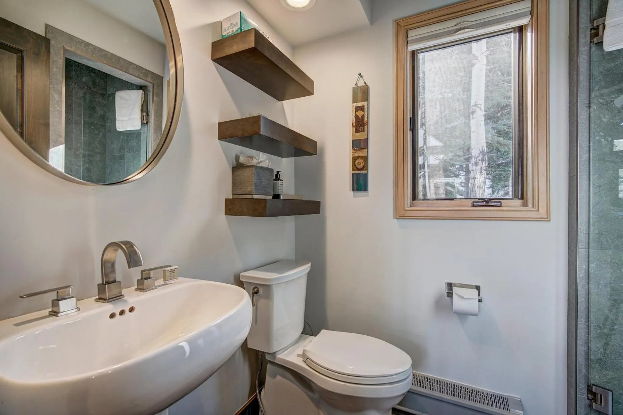 Bathroom in The Pines Lodge, a RockResort, by Vail Resorts