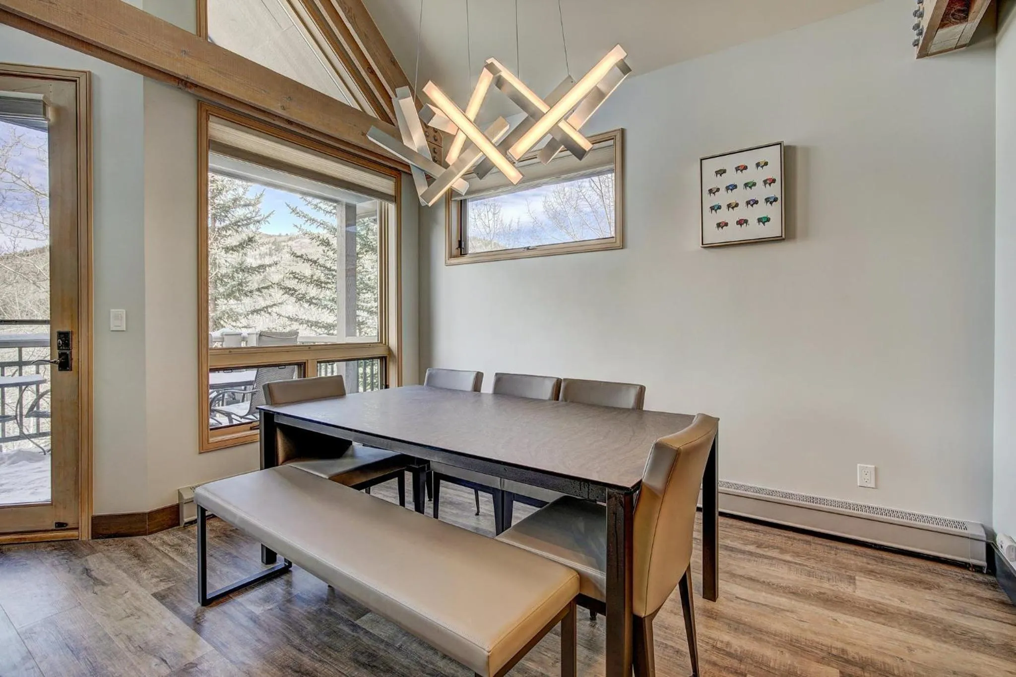 Food and drinks in The Pines Lodge, a RockResort, by Vail Resorts