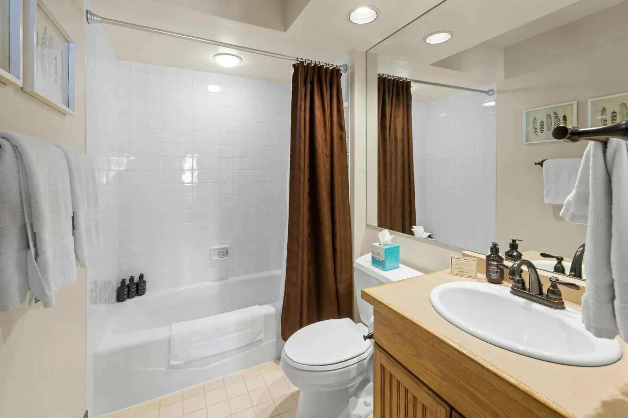 Bathroom in The Pines Lodge, a RockResort, by Vail Resorts