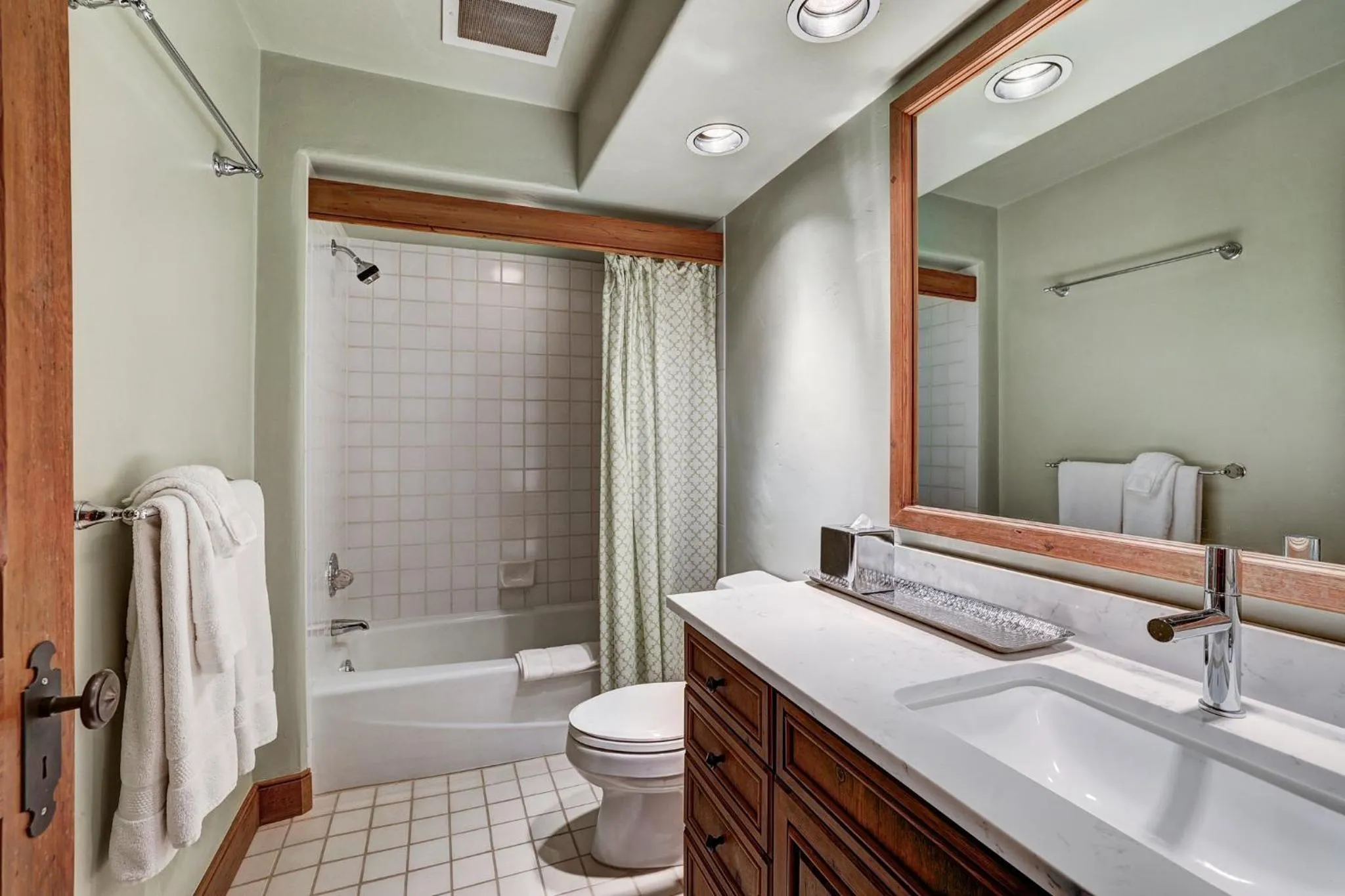Bathroom in The Pines Lodge, a RockResort, by Vail Resorts