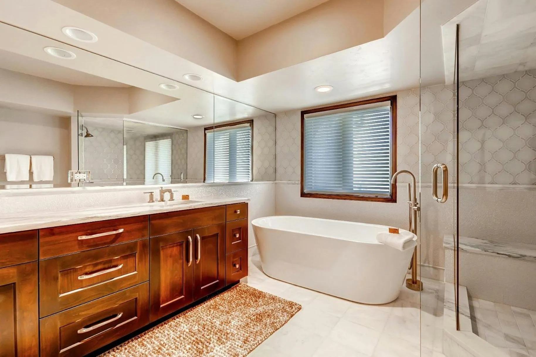 Bathroom in The Pines Lodge, a RockResort, by Vail Resorts