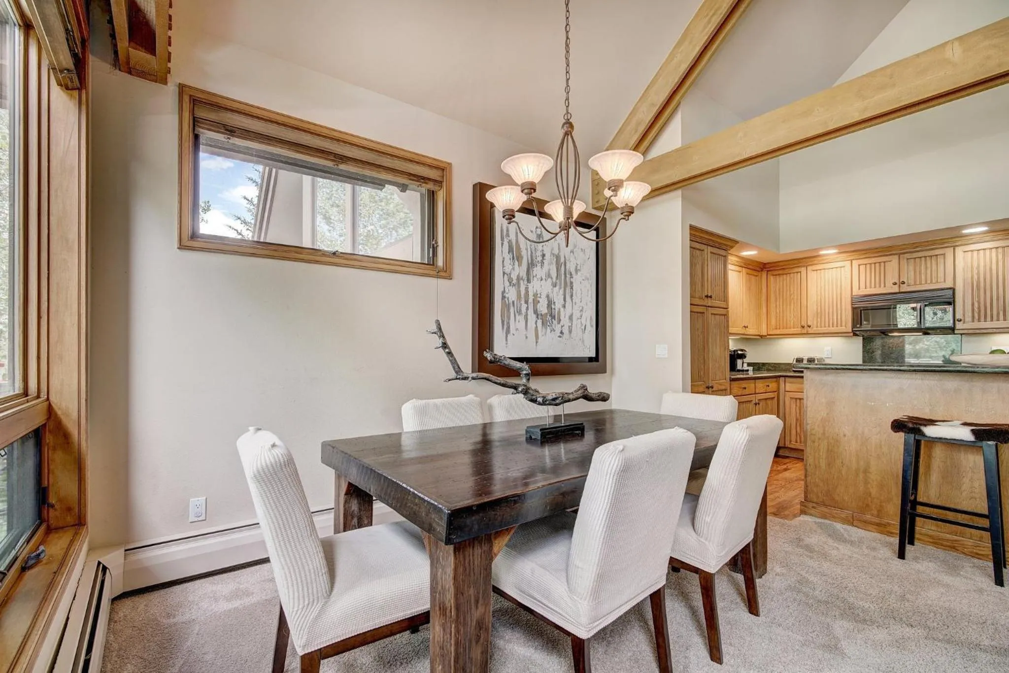 Food and drinks in The Pines Lodge, a RockResort, by Vail Resorts