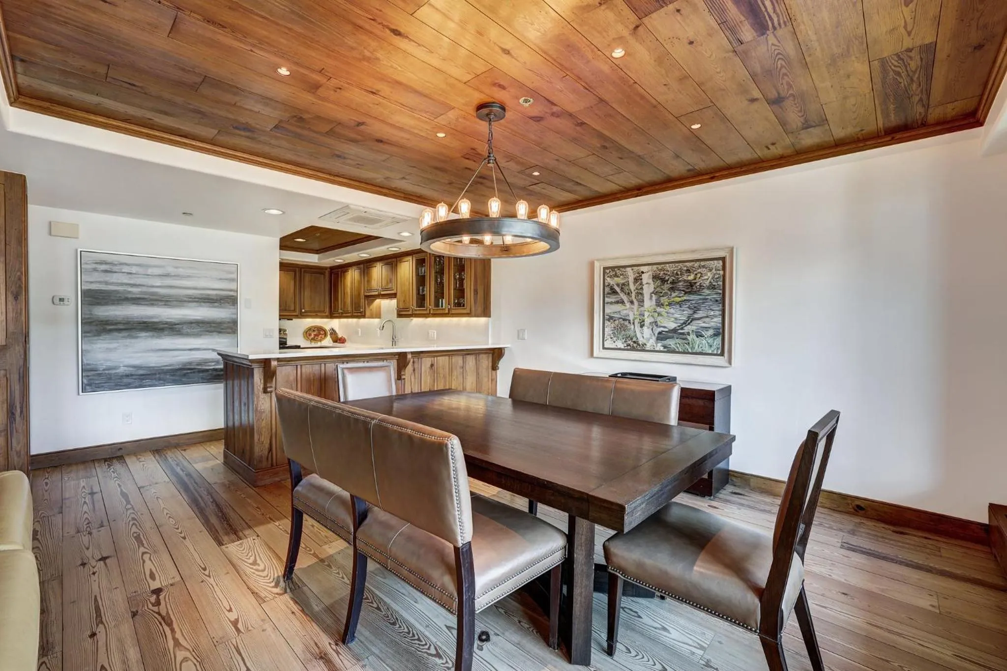 Food and drinks in The Pines Lodge, a RockResort, by Vail Resorts