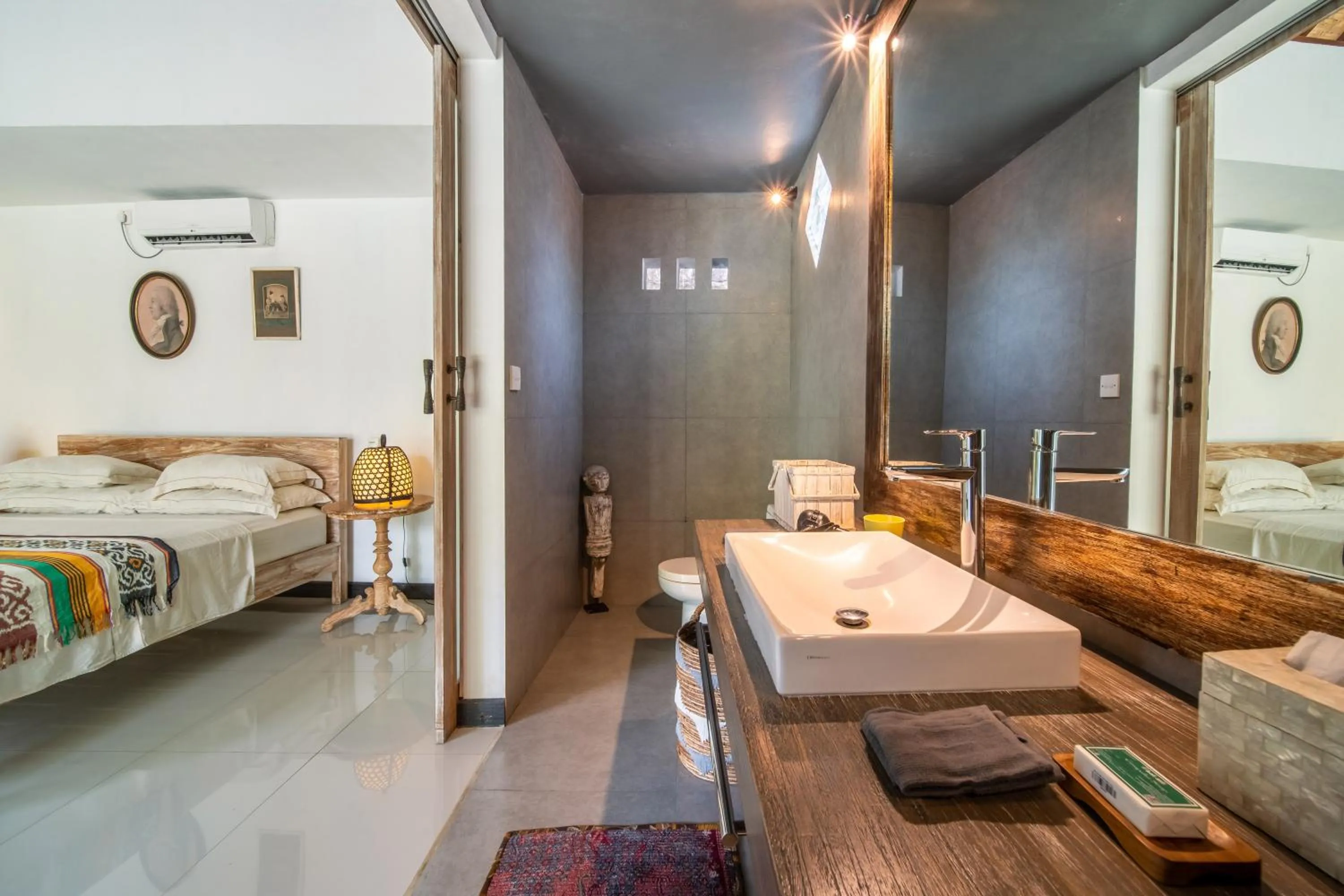 Bed in Villa Katak by Villa Finder