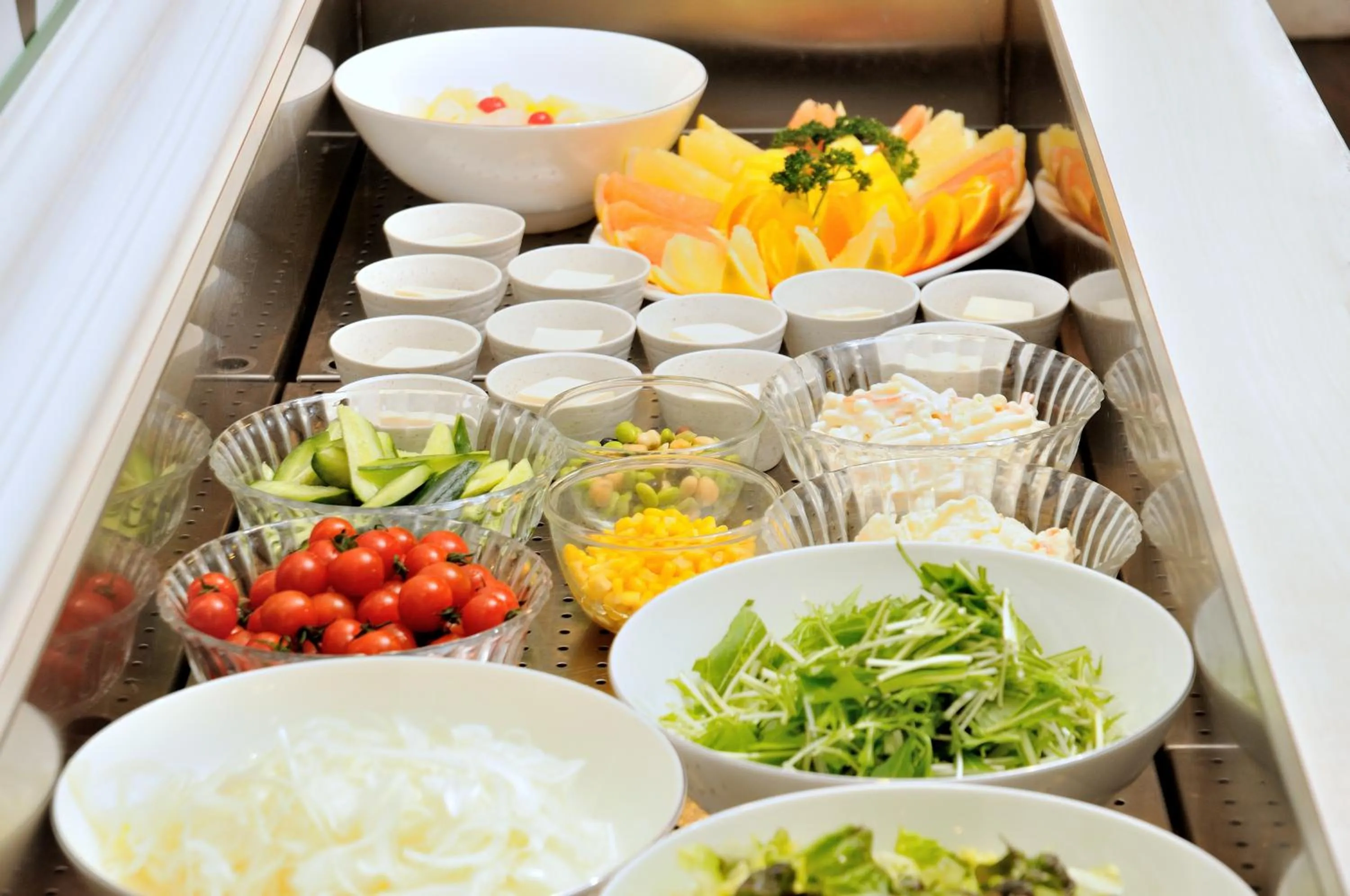 Buffet breakfast in Grand Park Hotel Panex Kimitsu