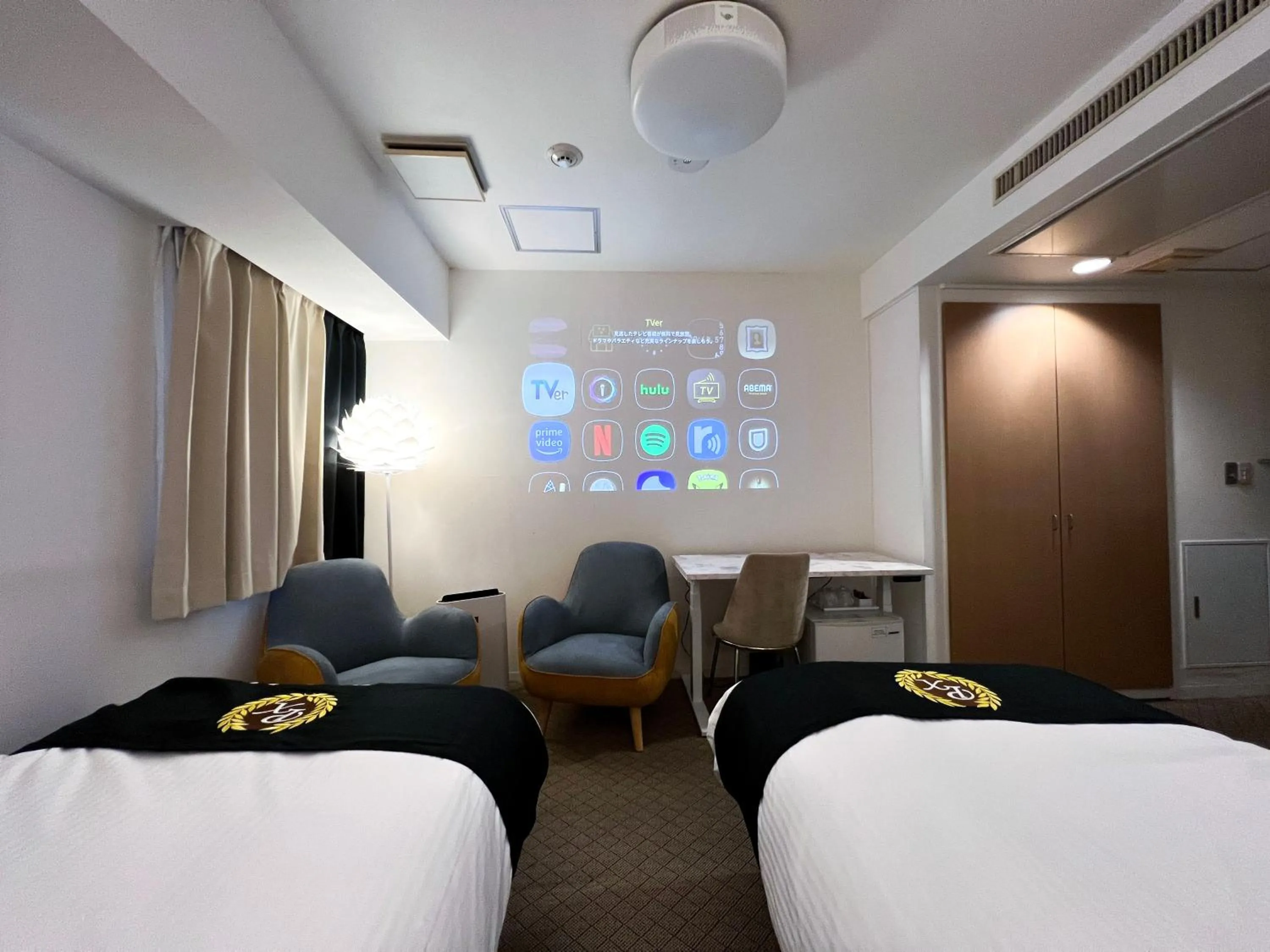 Bed in Grand Park Hotel Panex Kimitsu