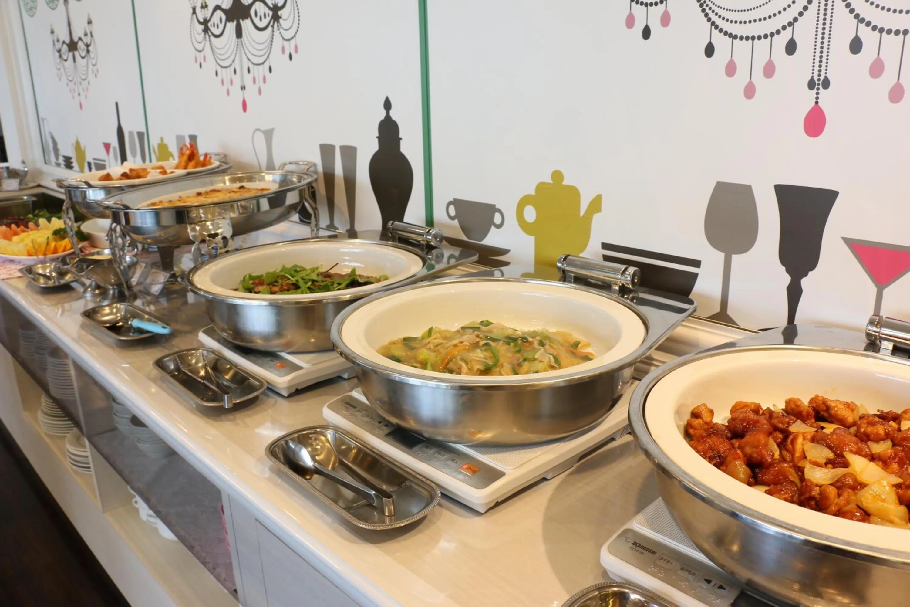 Buffet breakfast in Grand Park Hotel Panex Kimitsu