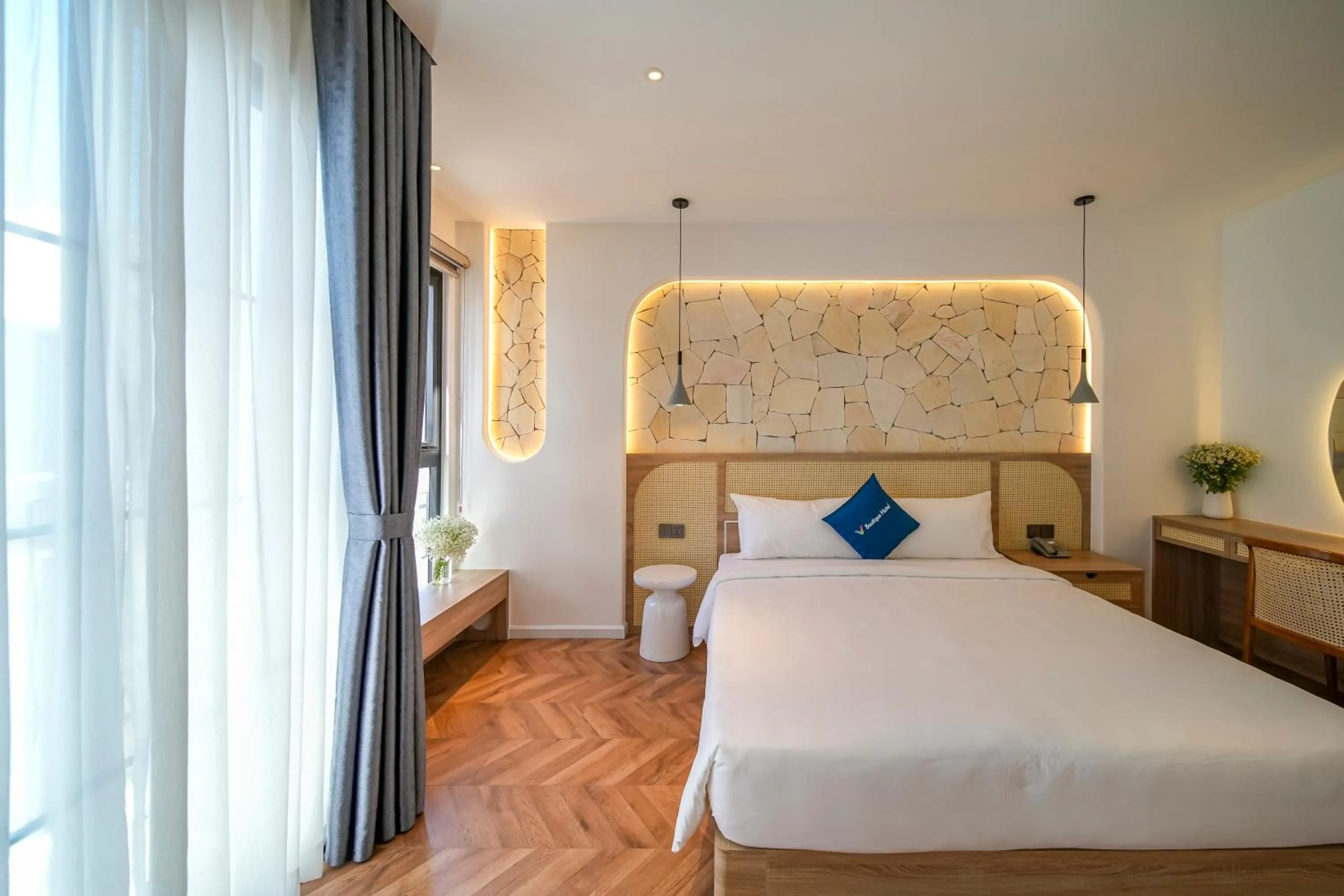 Bedroom, Bed in V Boutique Hotel - Complimentary refreshments