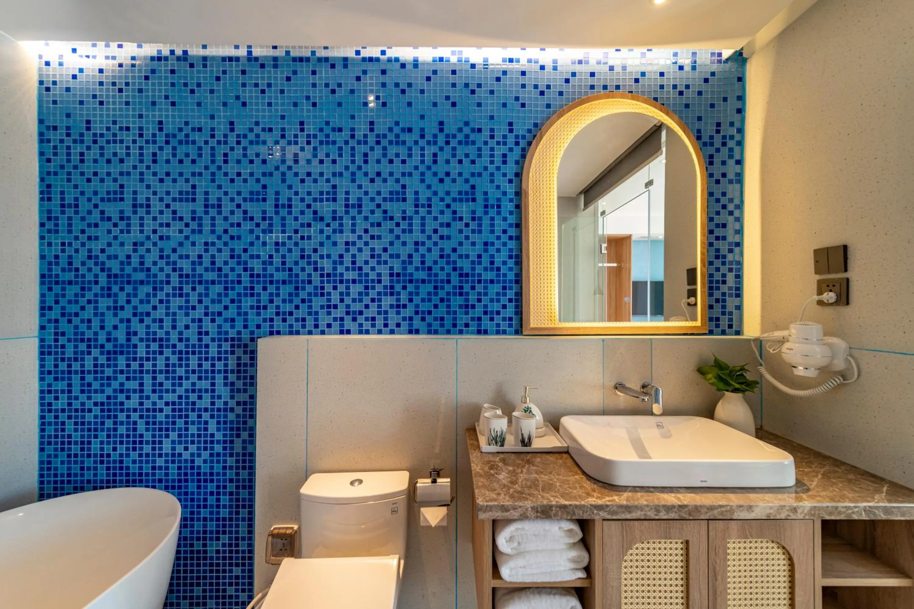 Bathroom in V Boutique Hotel - Complimentary refreshments