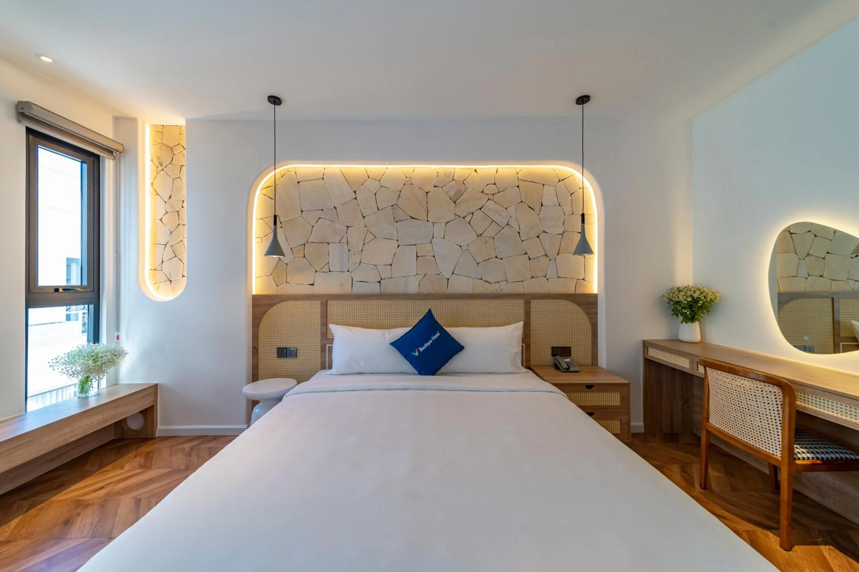 Bedroom, Bed in V Boutique Hotel - Complimentary refreshments