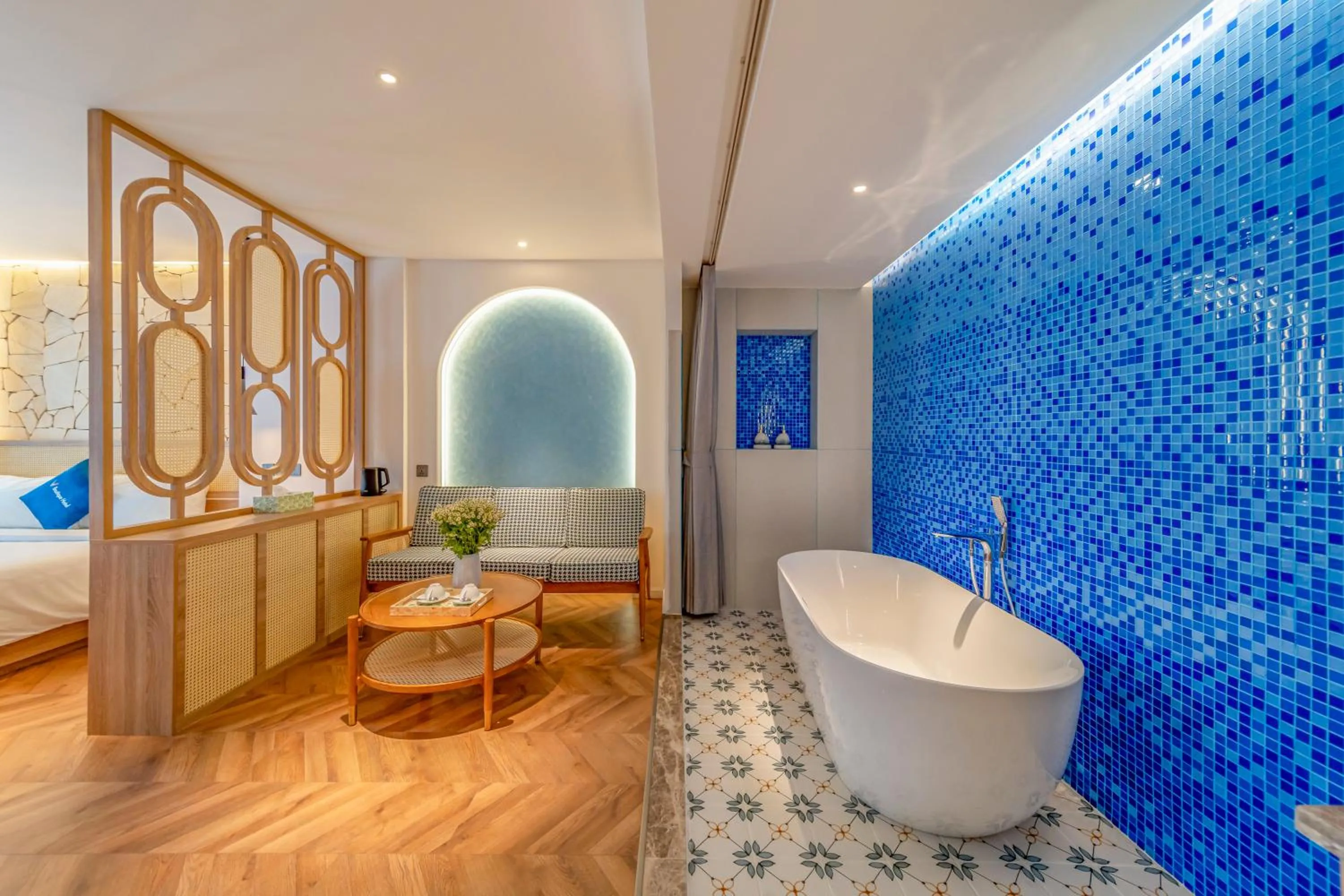 Toilet in V Boutique Hotel - Complimentary refreshments