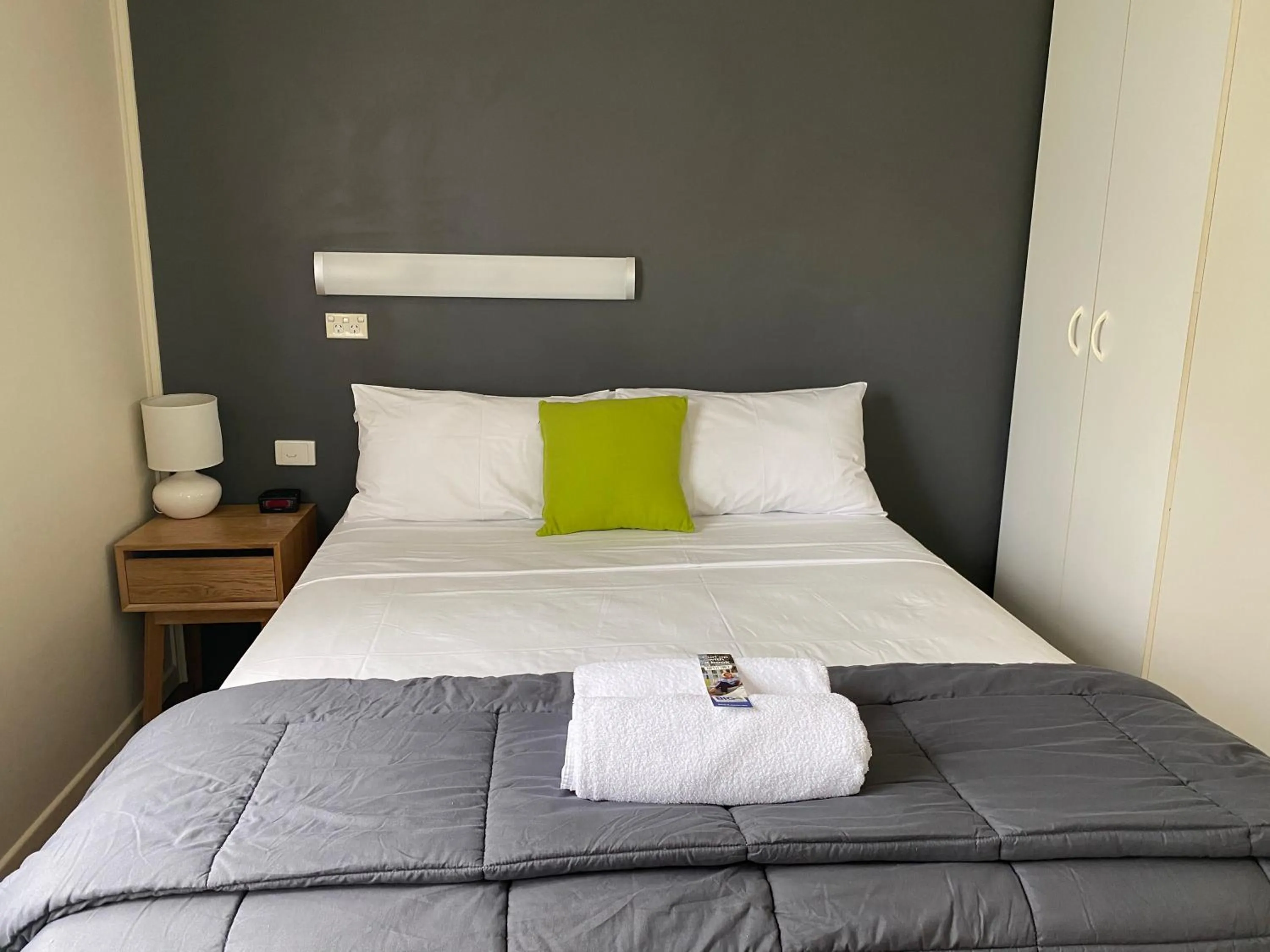 Bed in NRMA Atherton Tablelands Holiday Park