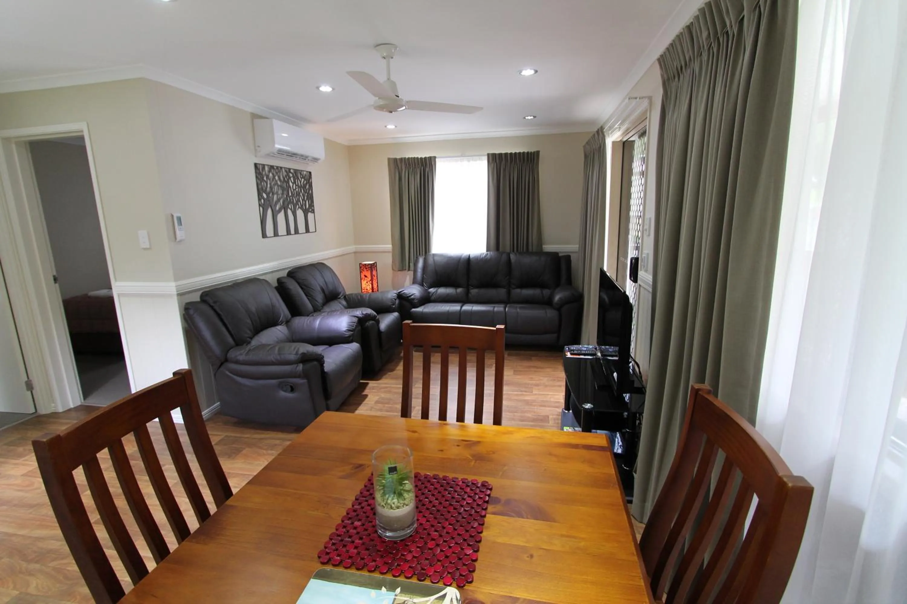 Dining area in NRMA Atherton Tablelands Holiday Park