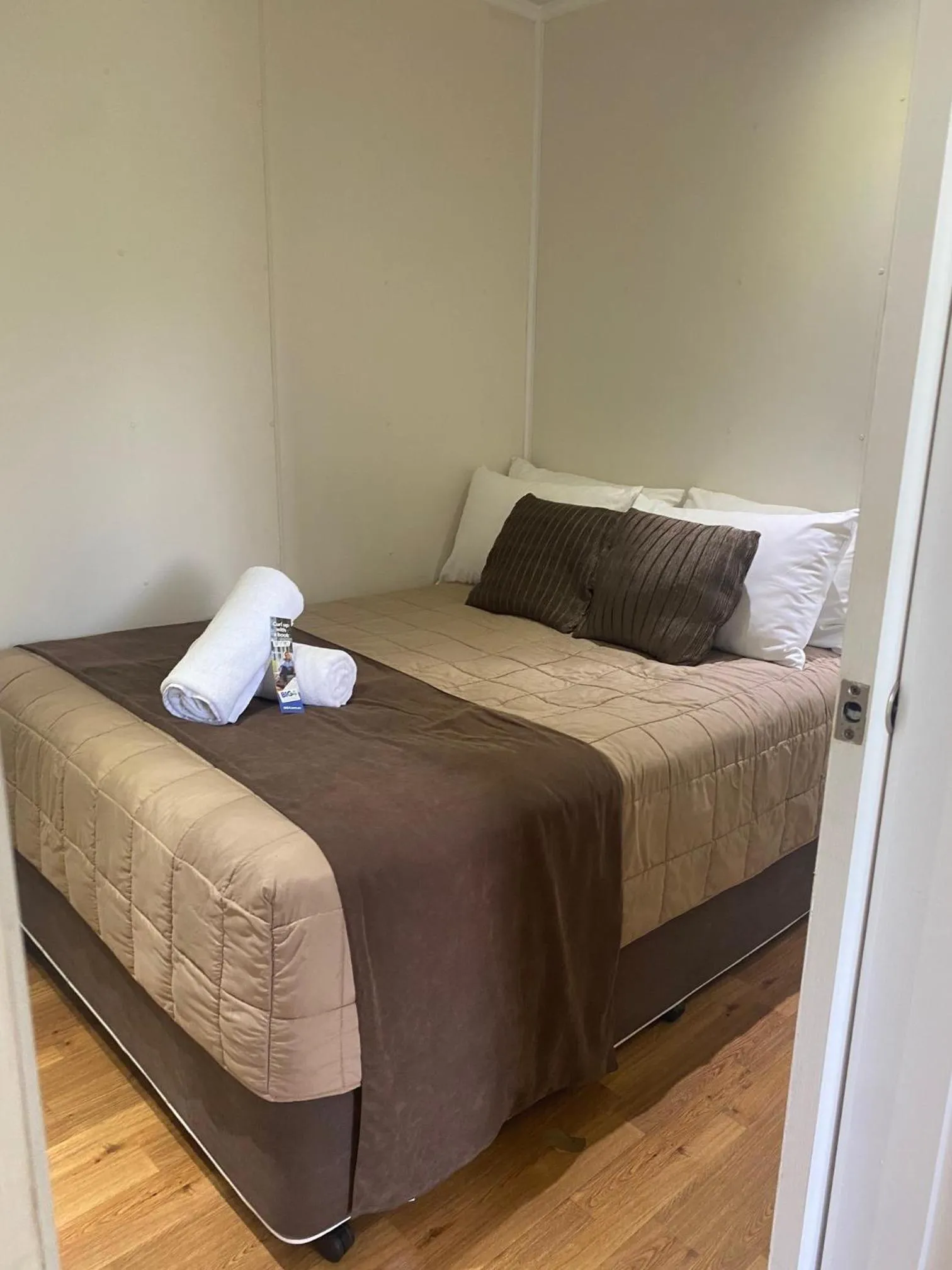 Bed in NRMA Atherton Tablelands Holiday Park