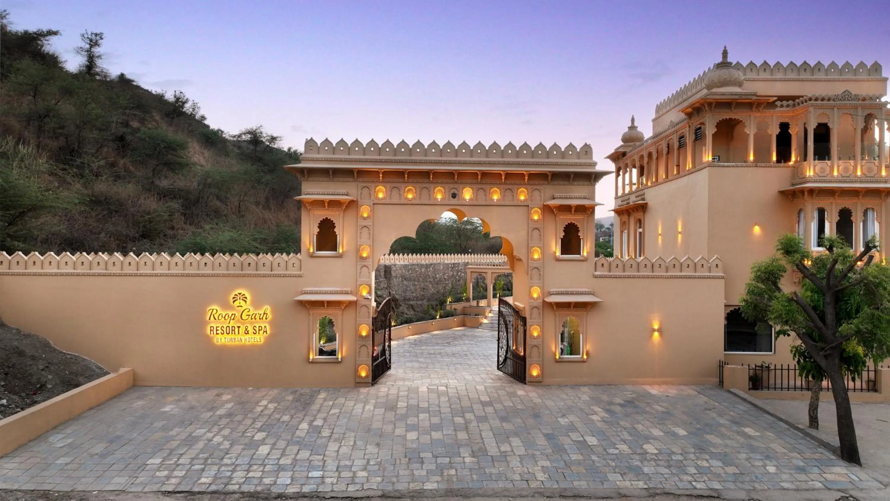 Facade/entrance in Turban Roopgarh Resort and Spa, Udaipur