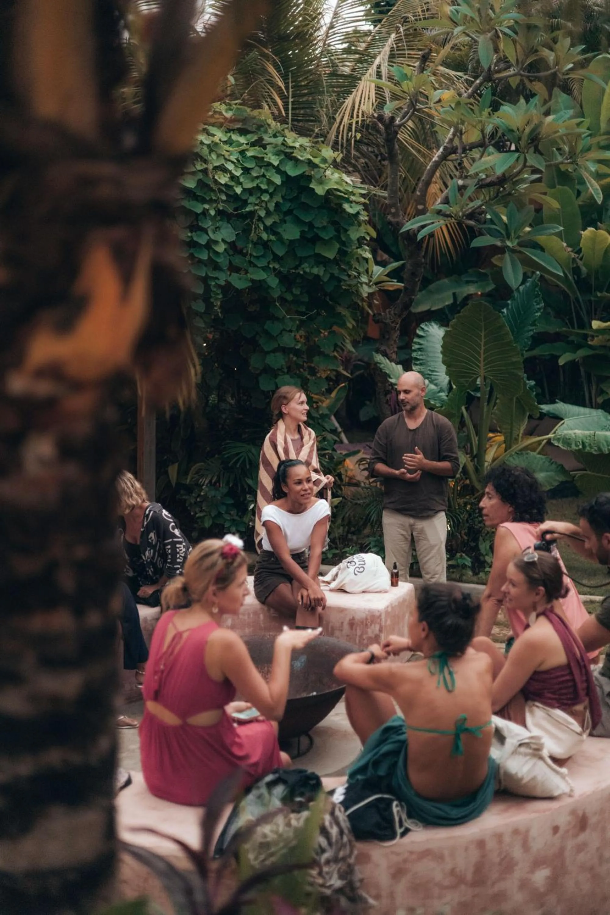 People in Lulu's Villas