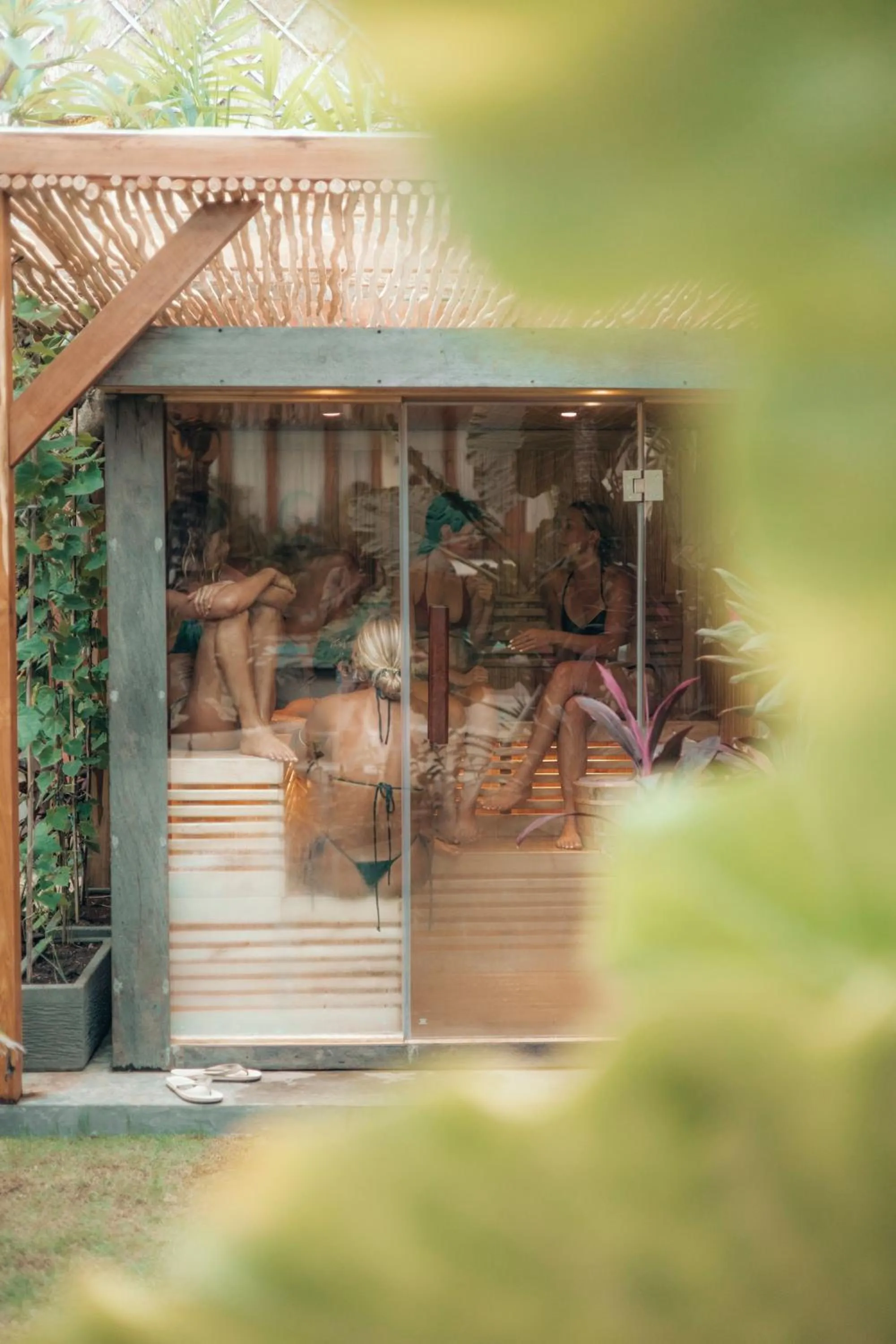 Sauna in Lulu's Villas