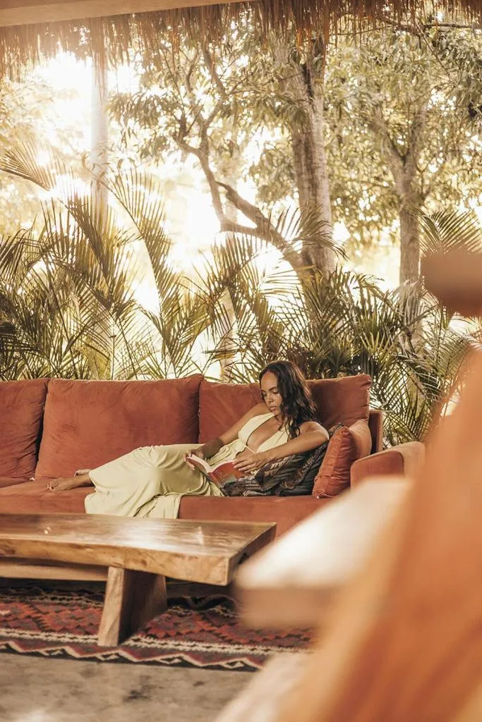 Living room in Lulu's Villas