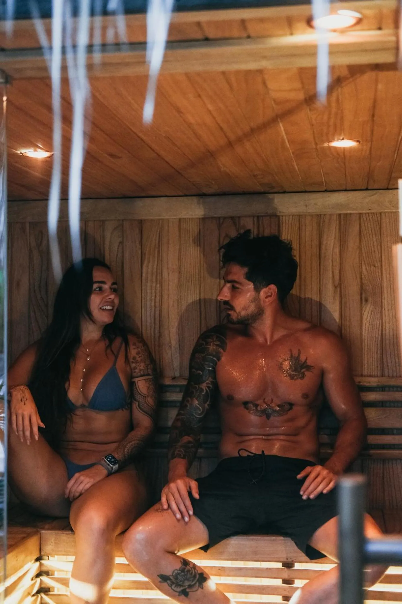 Sauna in Lulu's Villas