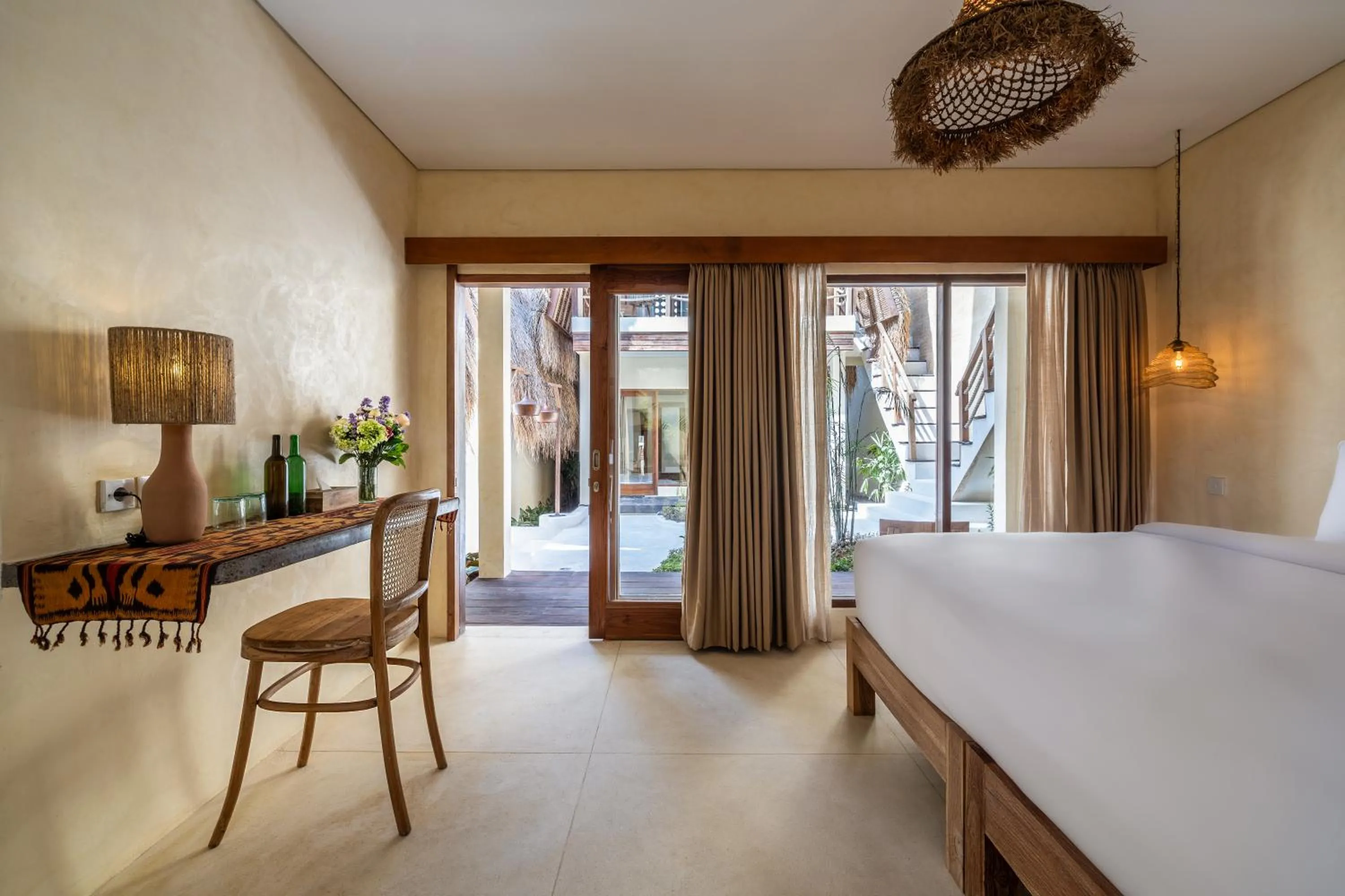 Bedroom, Bed in Lulu's Villas