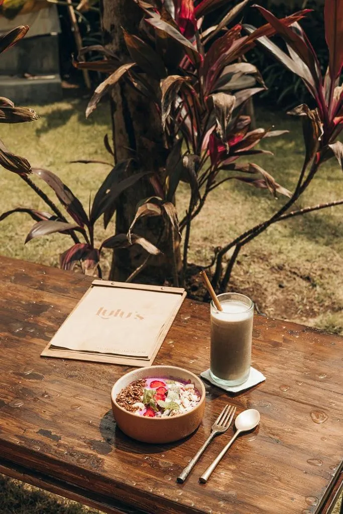 Garden view in Lulu's Villas